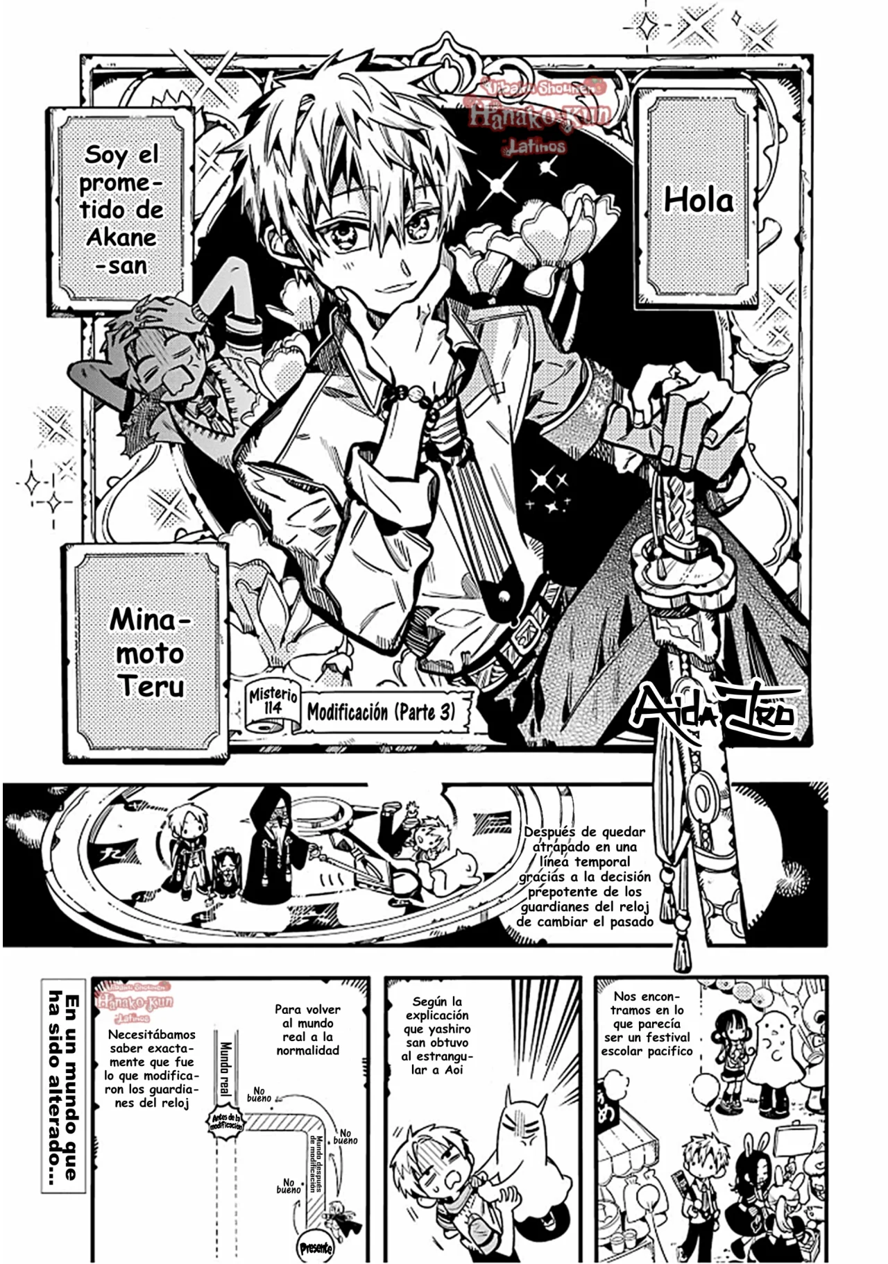 Página 4 — Jibaku Shounen Hanako-kun Capítulo 114