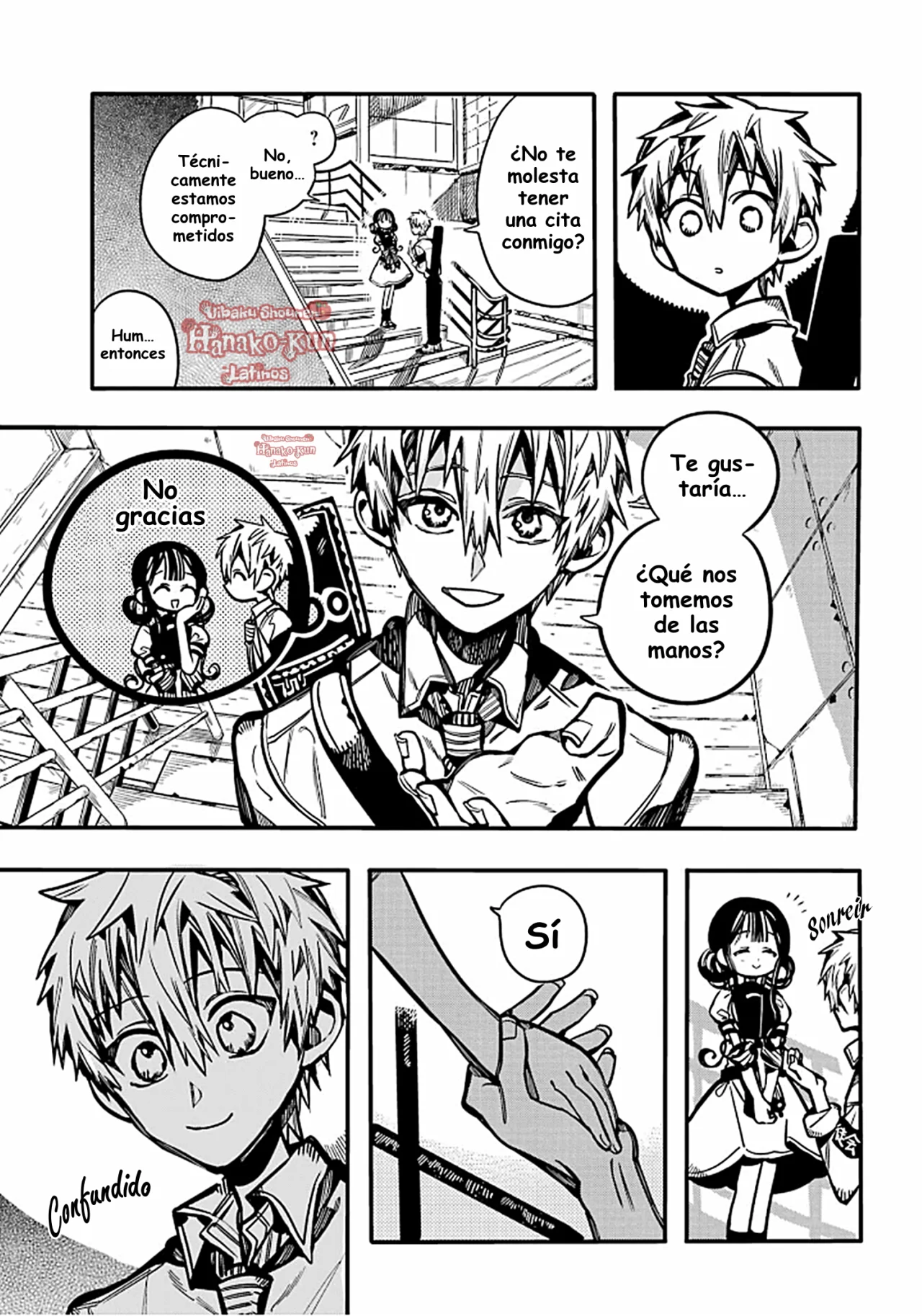 Página 6 — Jibaku Shounen Hanako-kun Capítulo 114