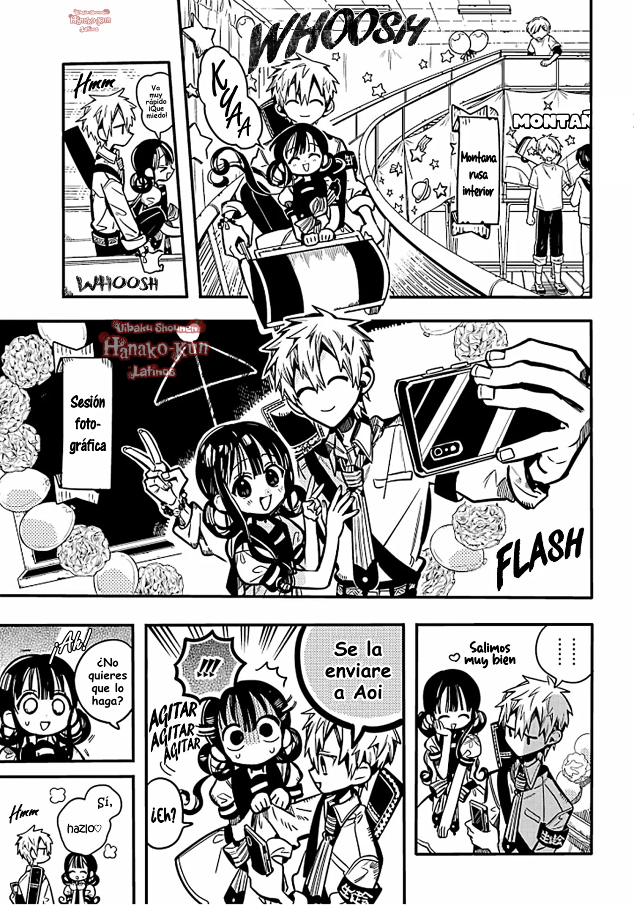 Página 8 — Jibaku Shounen Hanako-kun Capítulo 114