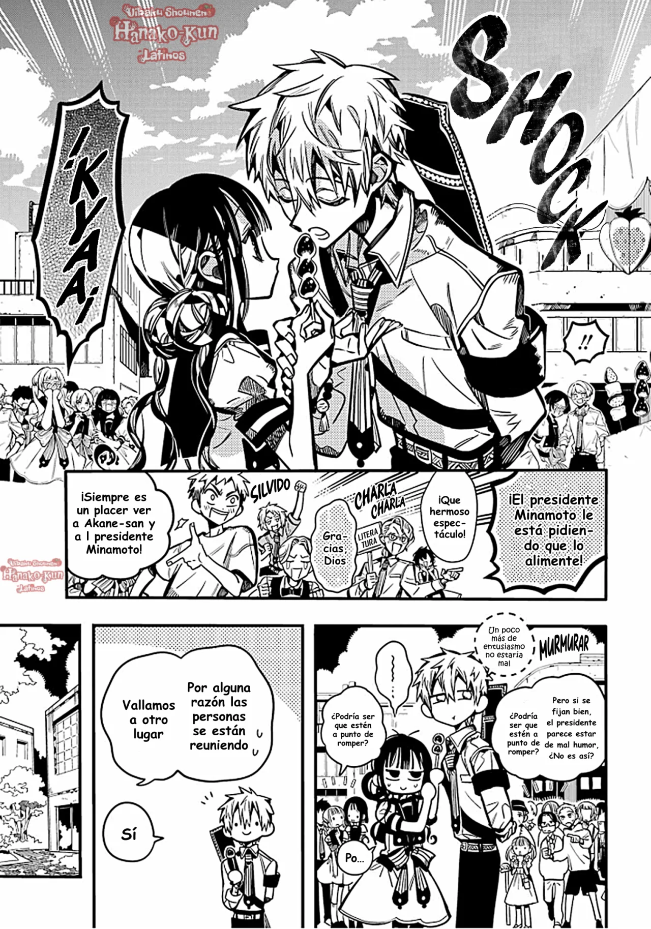 Página 10 — Jibaku Shounen Hanako-kun Capítulo 114