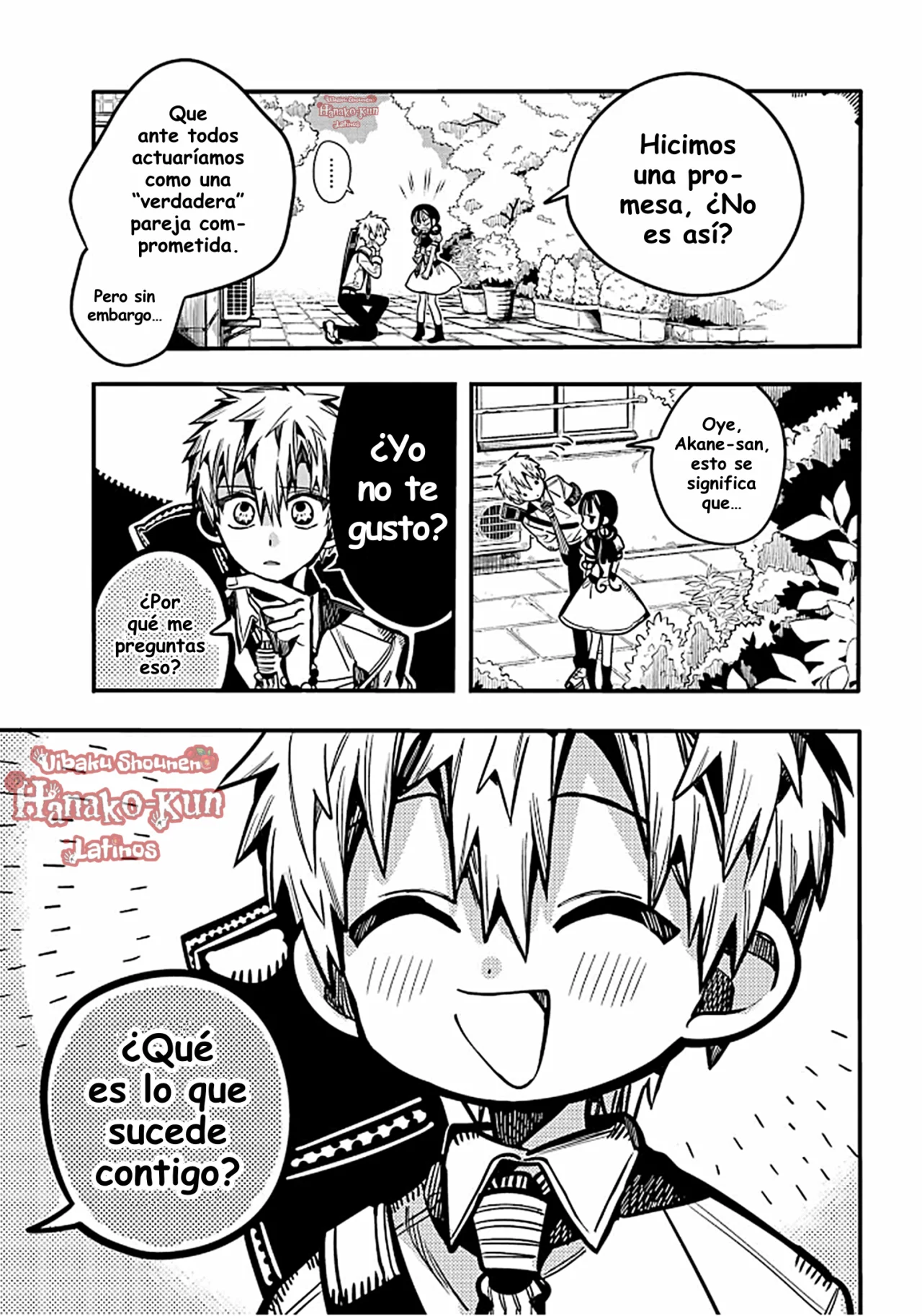 Página 12 — Jibaku Shounen Hanako-kun Capítulo 114