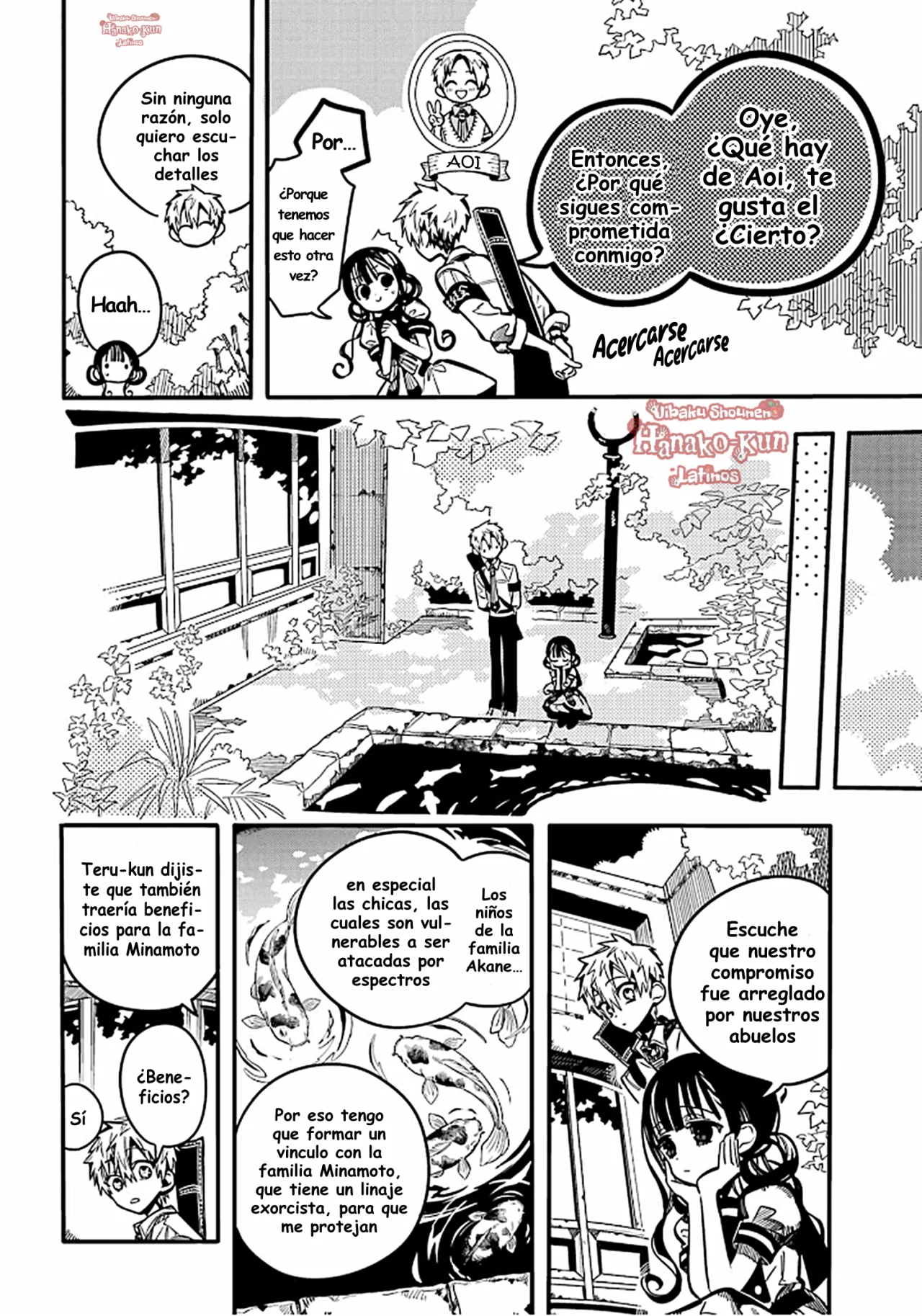 Página 13 — Jibaku Shounen Hanako-kun Capítulo 114