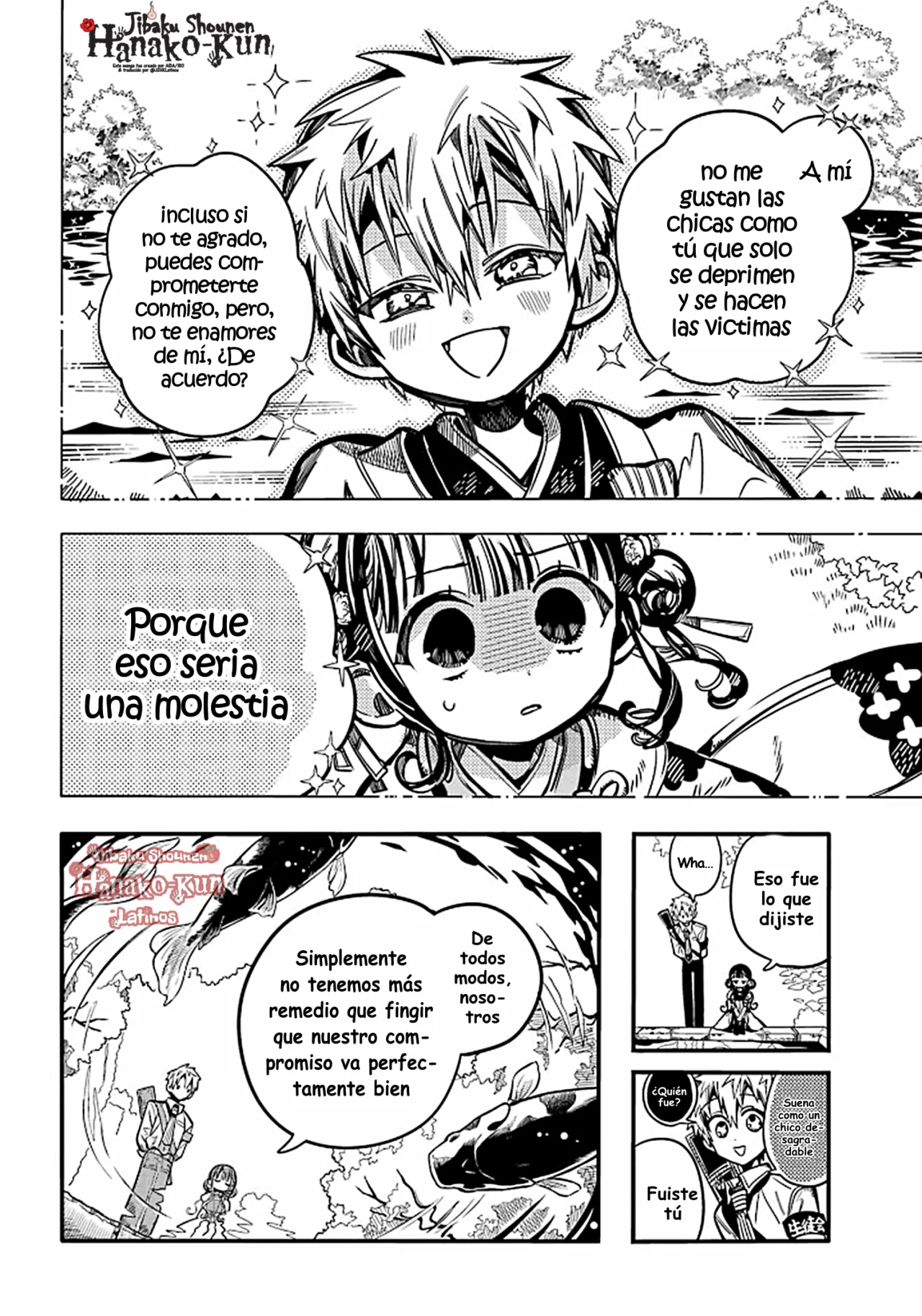 Página 17 — Jibaku Shounen Hanako-kun Capítulo 114
