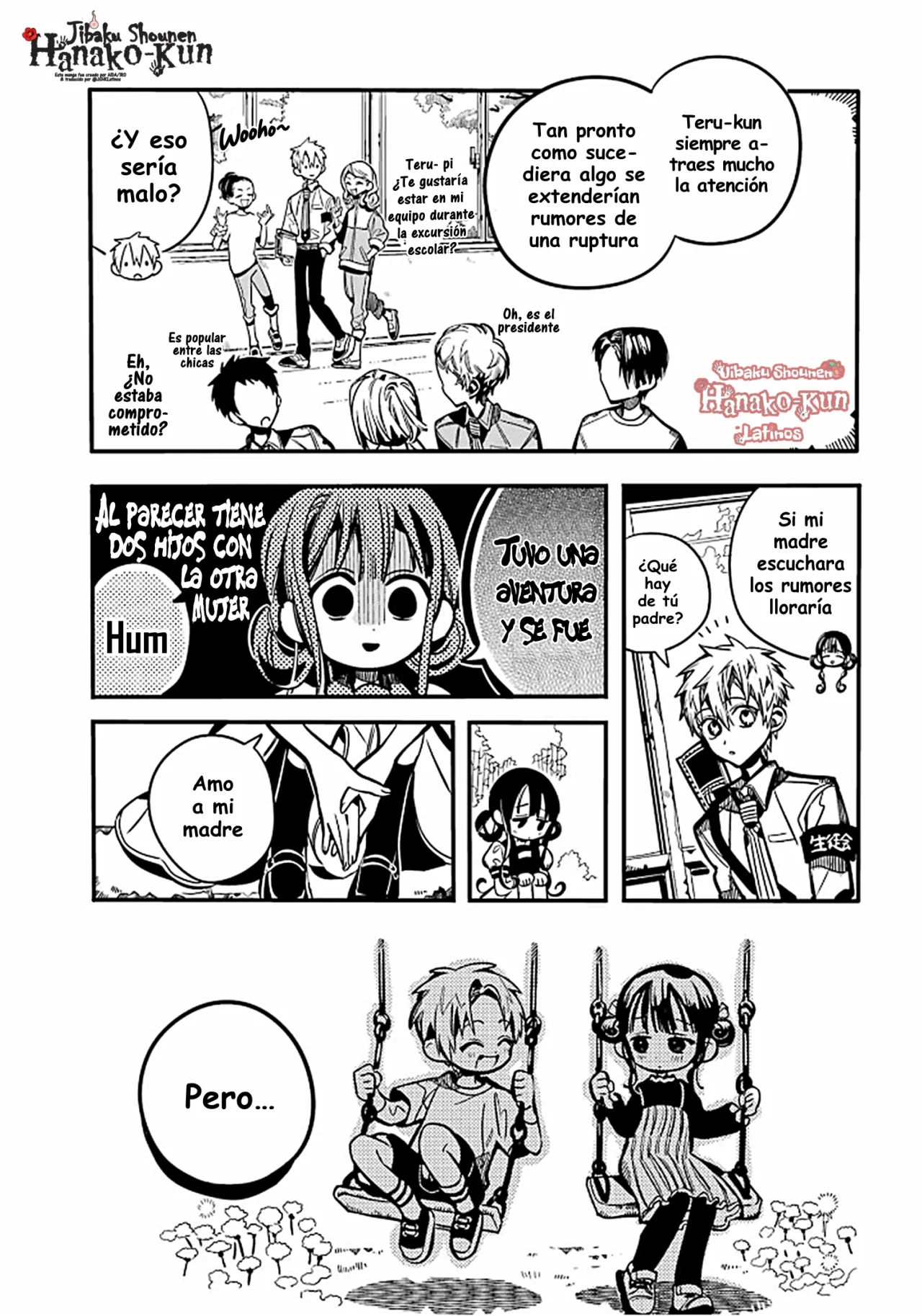 Página 18 — Jibaku Shounen Hanako-kun Capítulo 114
