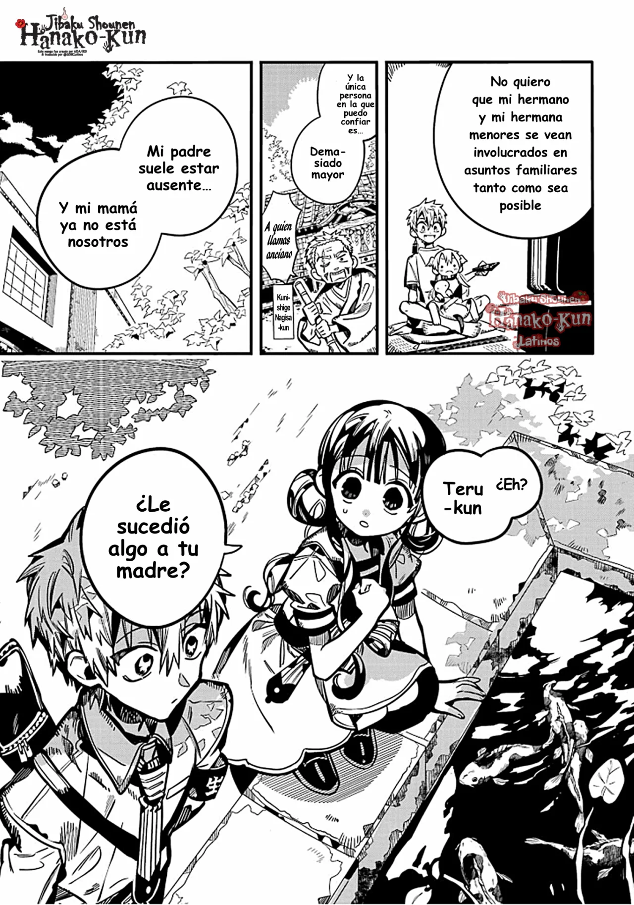 Página 20 — Jibaku Shounen Hanako-kun Capítulo 114