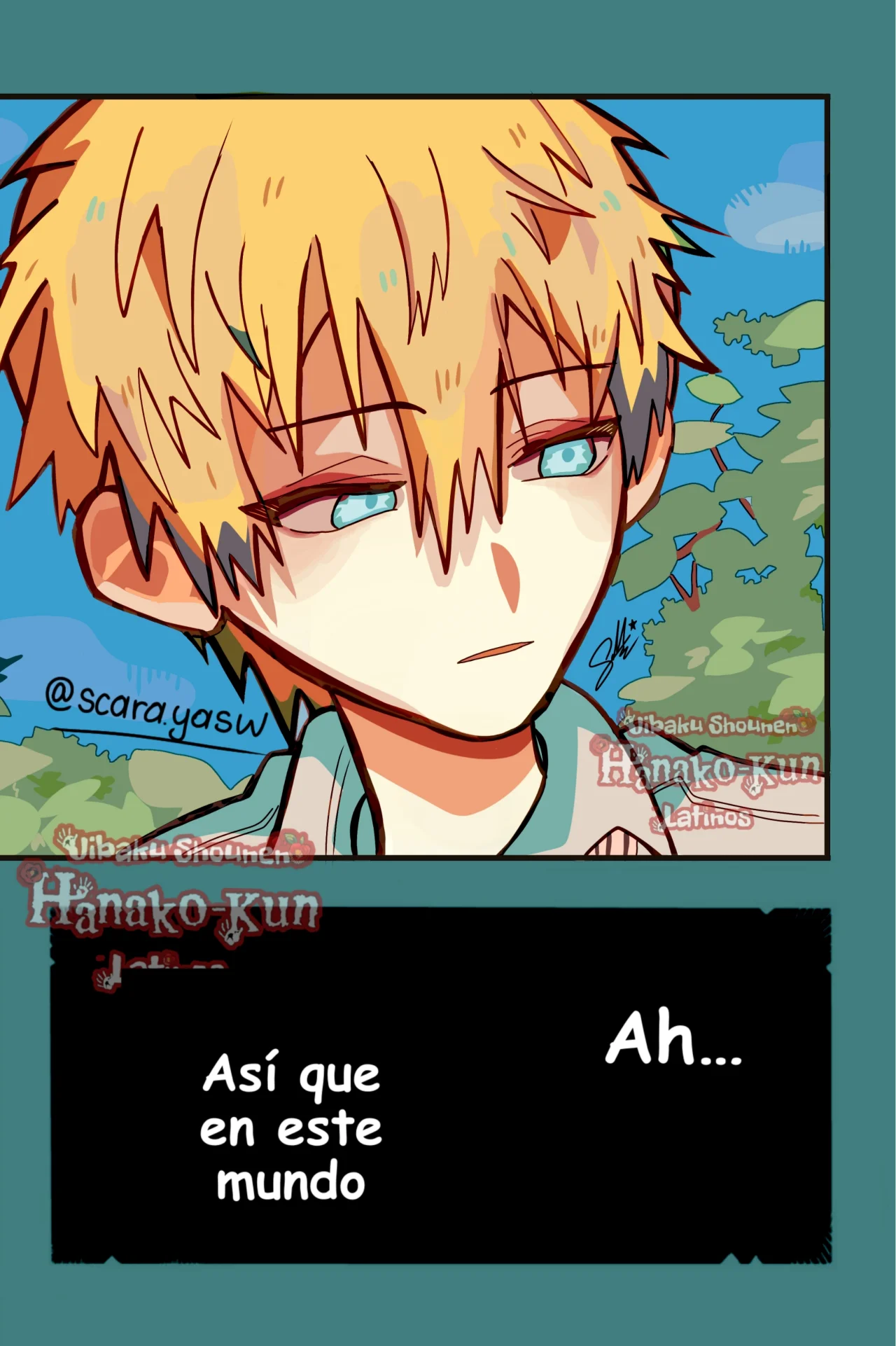 Página 22 — Jibaku Shounen Hanako-kun Capítulo 114
