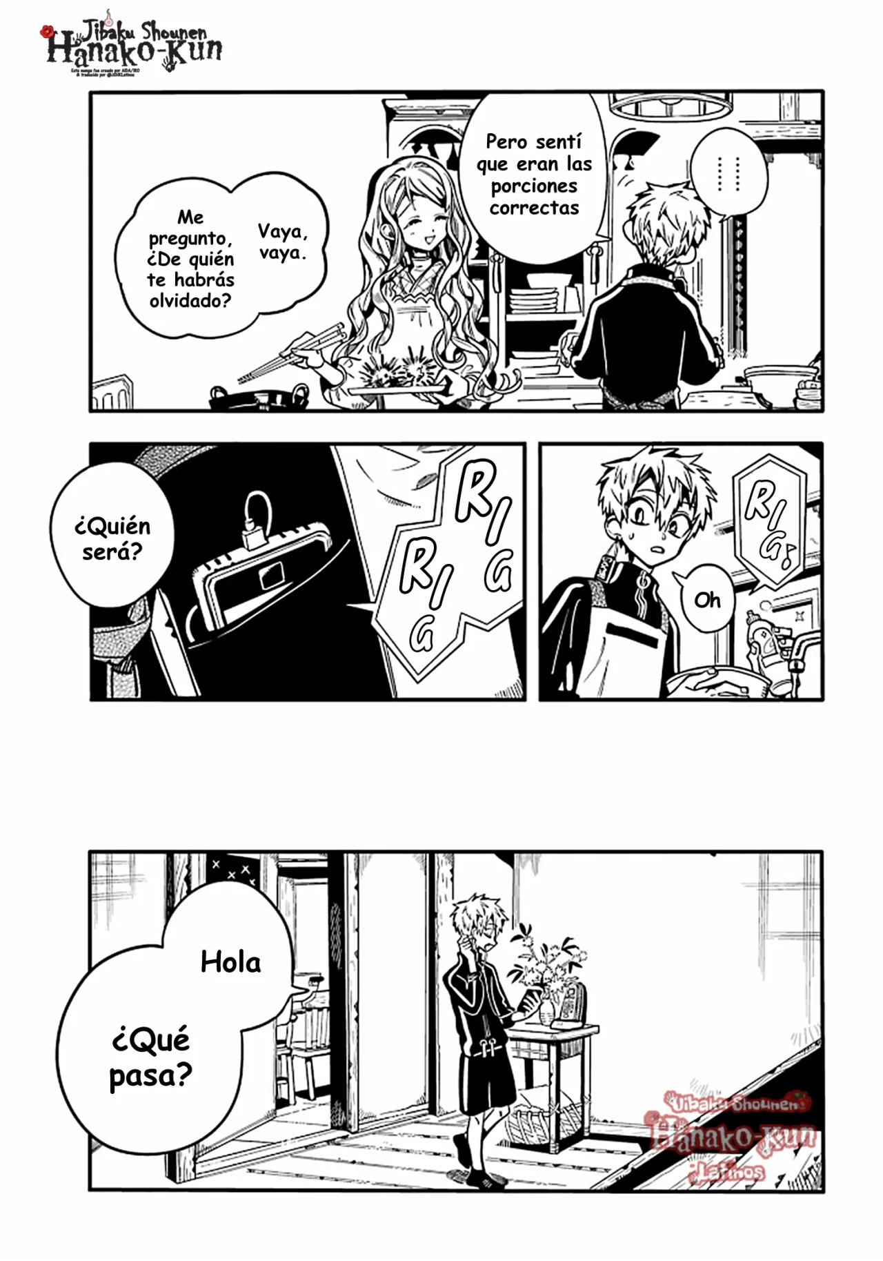 Página 26 — Jibaku Shounen Hanako-kun Capítulo 114