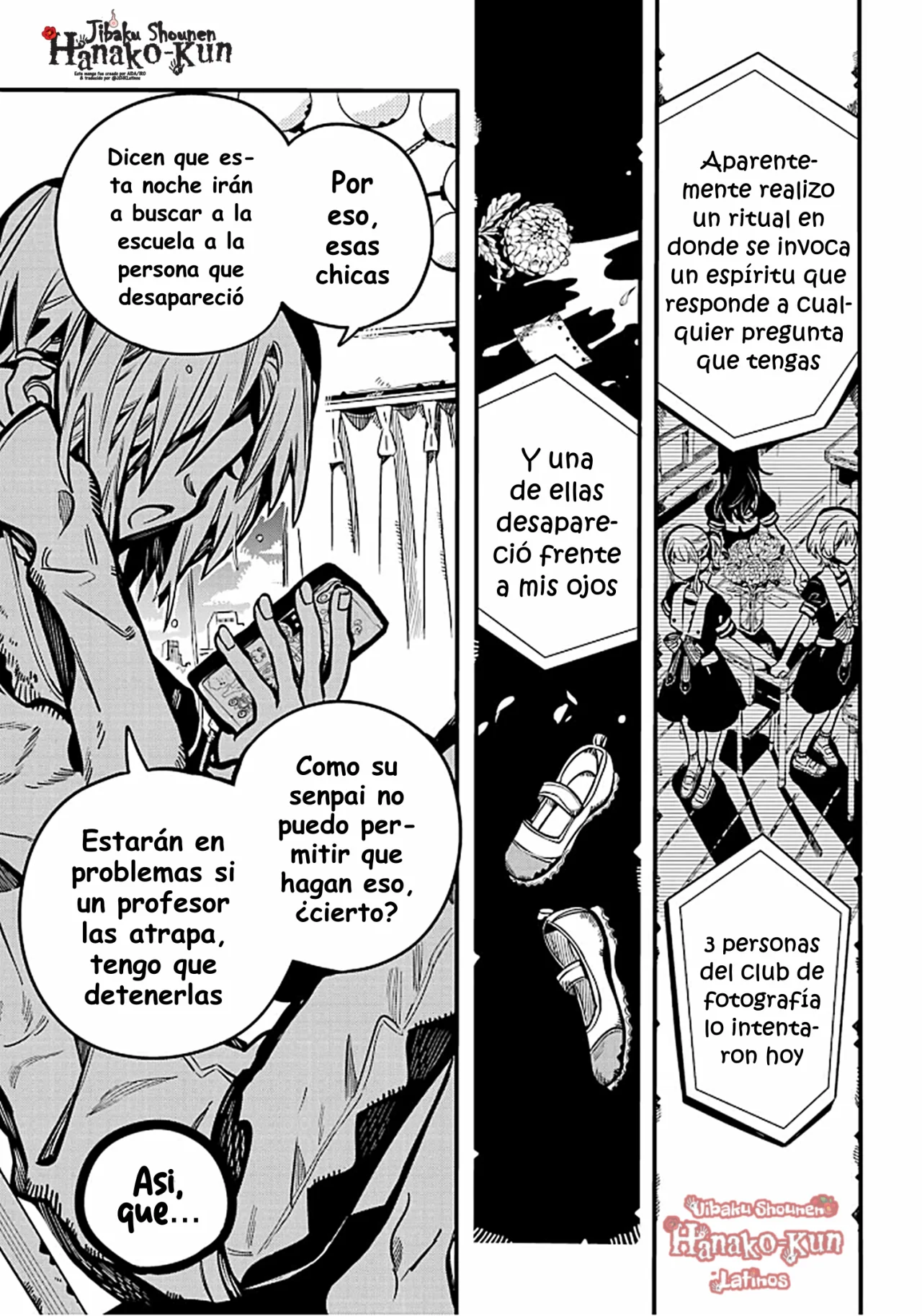 Página 28 — Jibaku Shounen Hanako-kun Capítulo 114