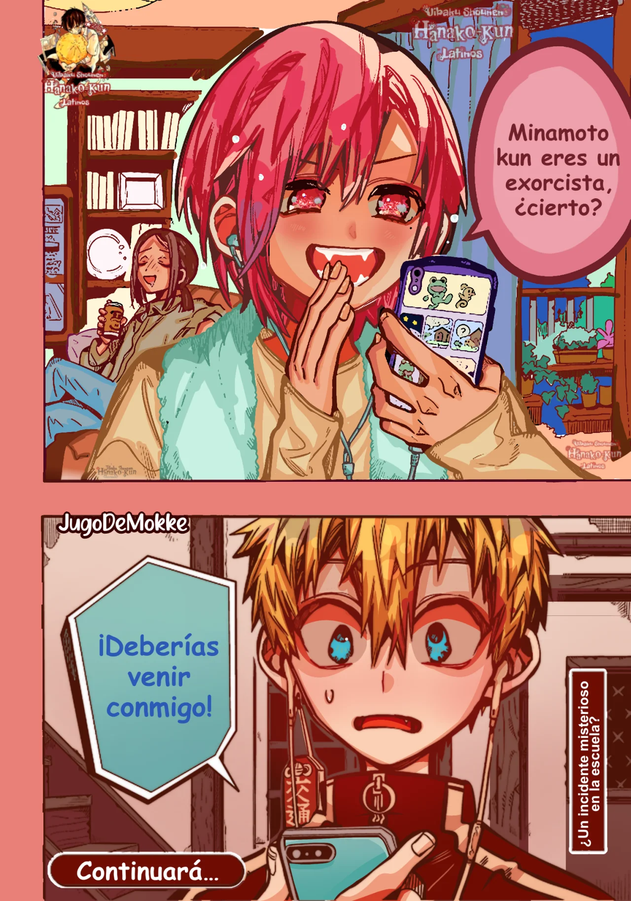 Página 29 — Jibaku Shounen Hanako-kun Capítulo 114
