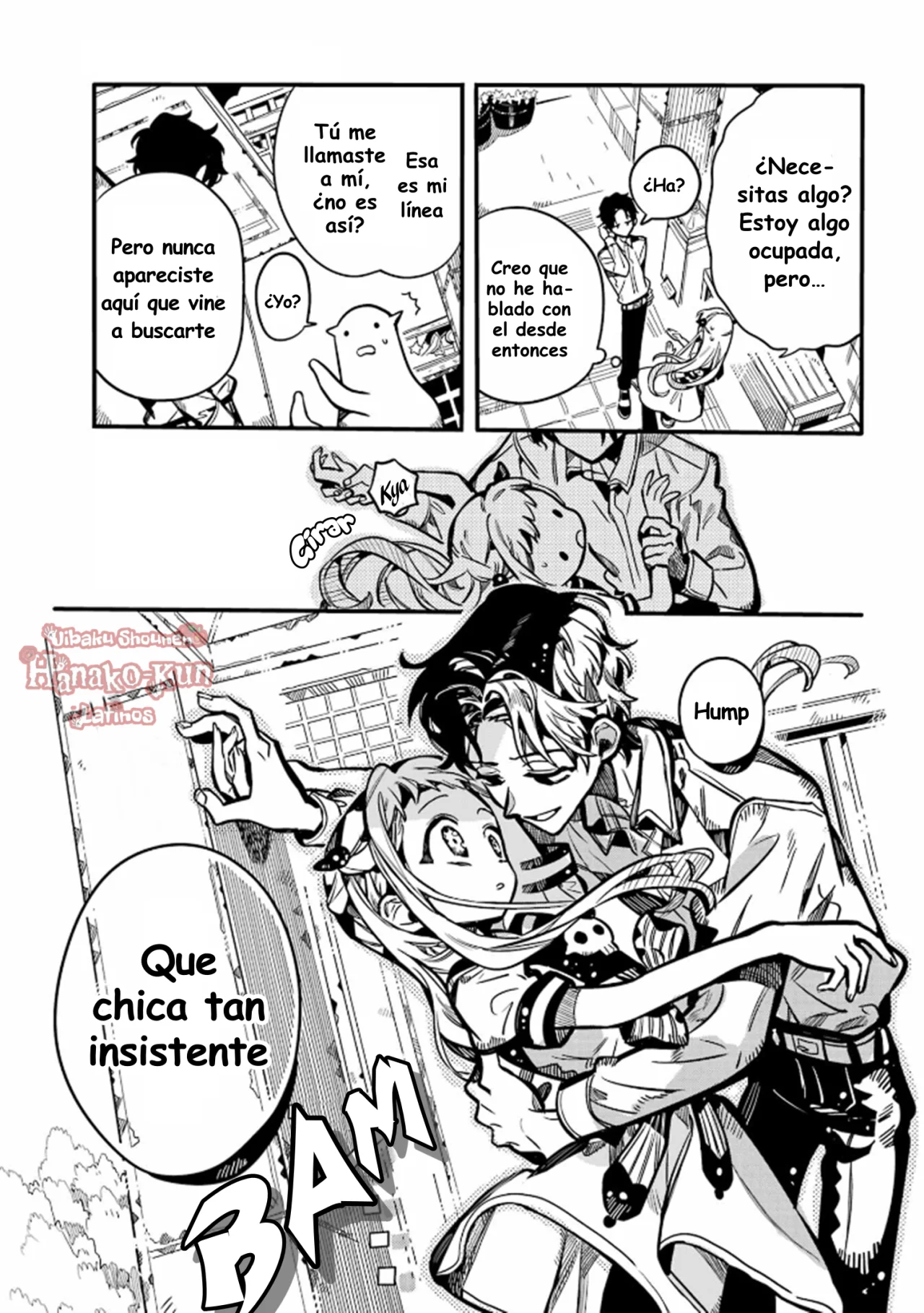 Página 8 — Jibaku Shounen Hanako-kun Capítulo 115