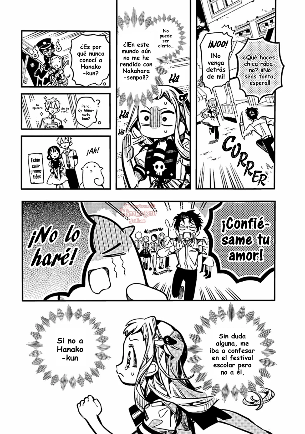 Página 11 — Jibaku Shounen Hanako-kun Capítulo 115