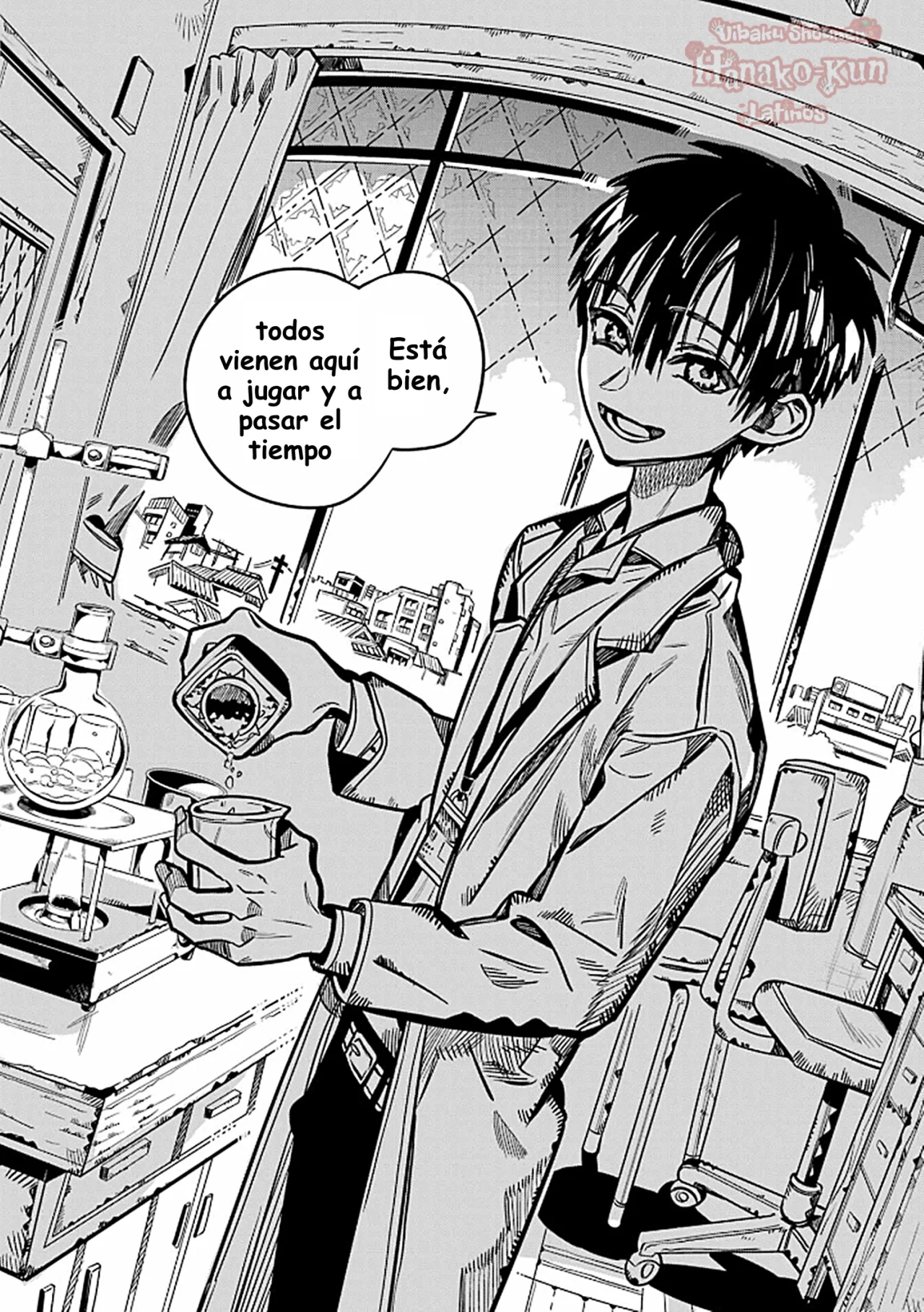 Página 17 — Jibaku Shounen Hanako-kun Capítulo 115
