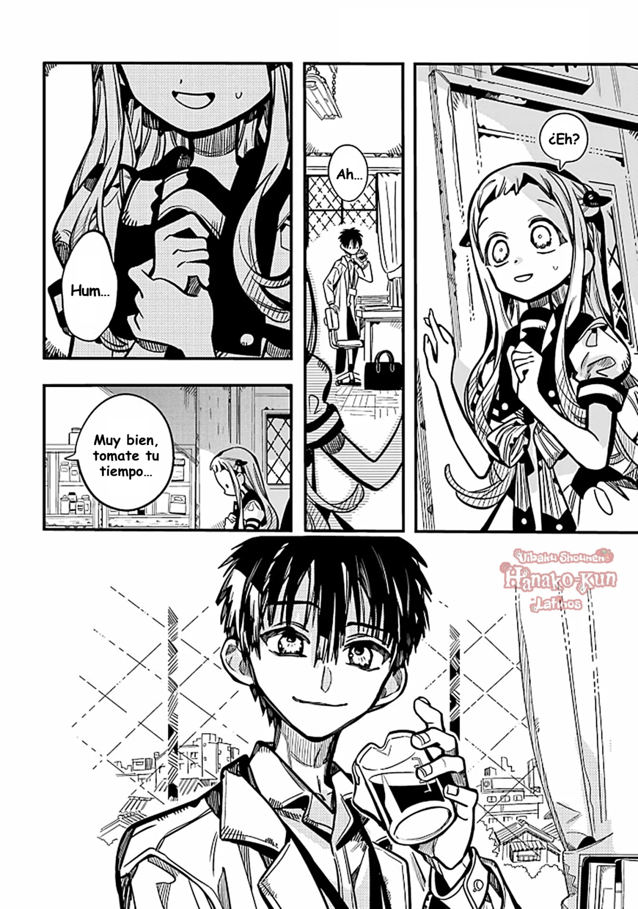 Página 19 — Jibaku Shounen Hanako-kun Capítulo 115
