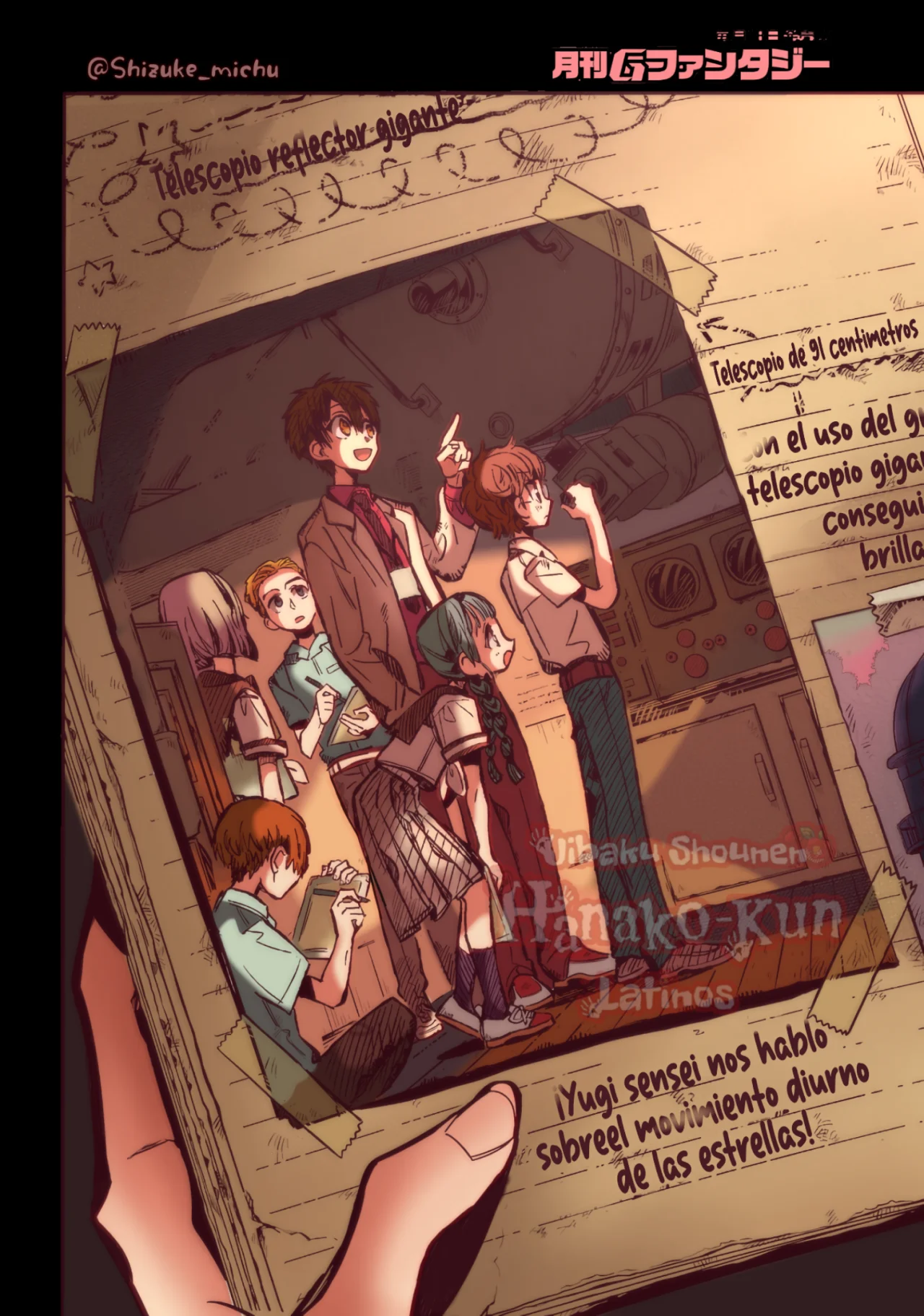 Página 25 — Jibaku Shounen Hanako-kun Capítulo 115
