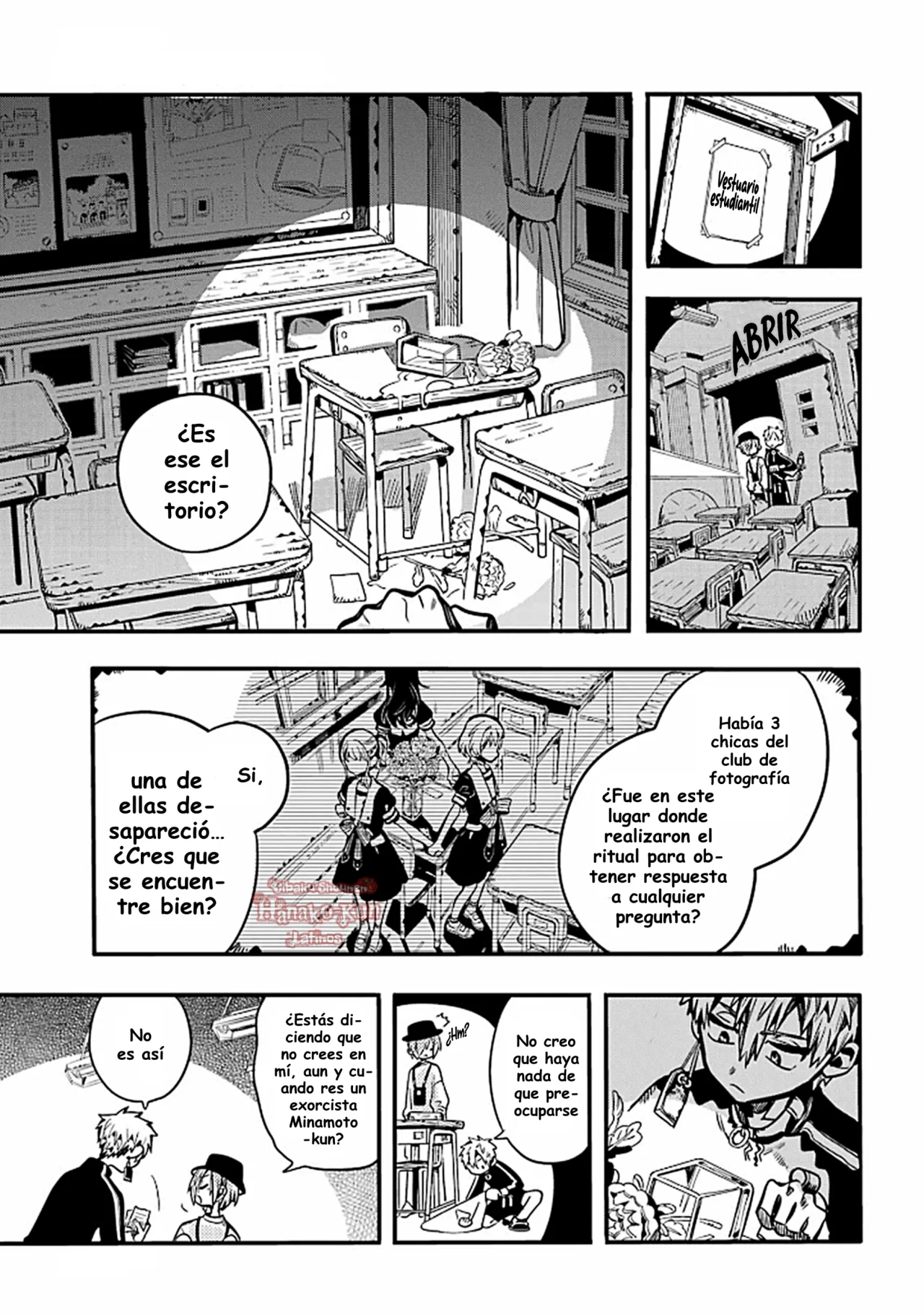 Página 30 — Jibaku Shounen Hanako-kun Capítulo 115