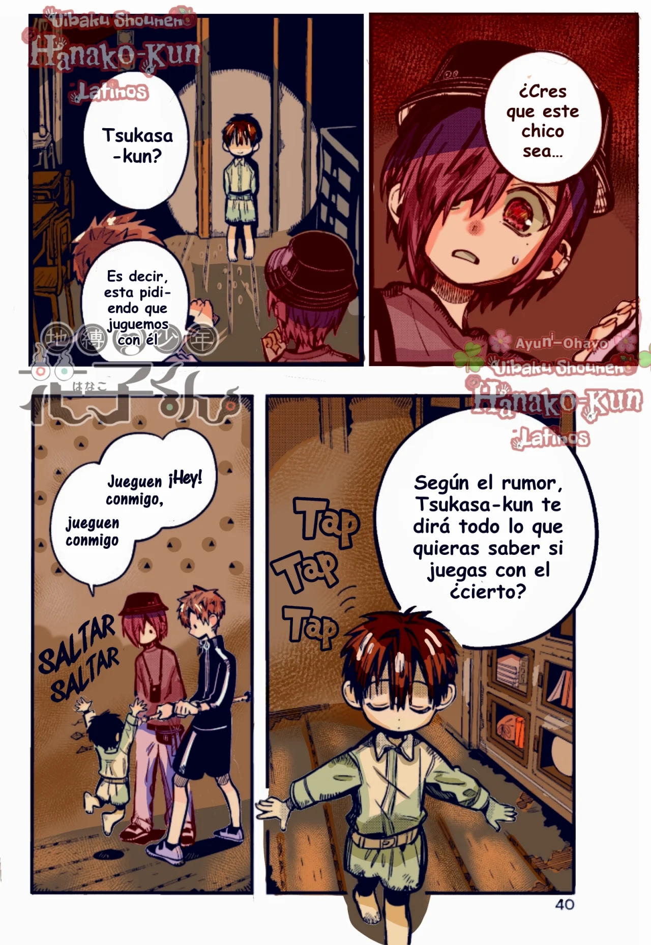 Página 8 — Jibaku Shounen Hanako-kun Capítulo 116