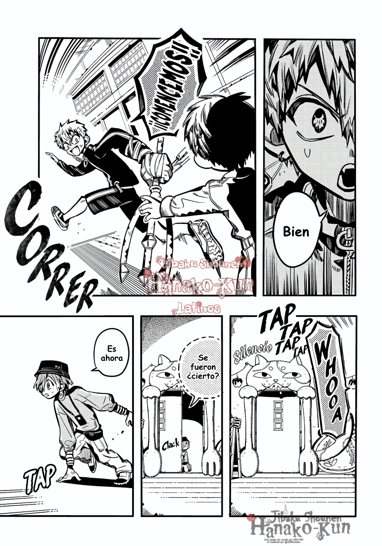 Página 23 — Jibaku Shounen Hanako-kun Capítulo 116