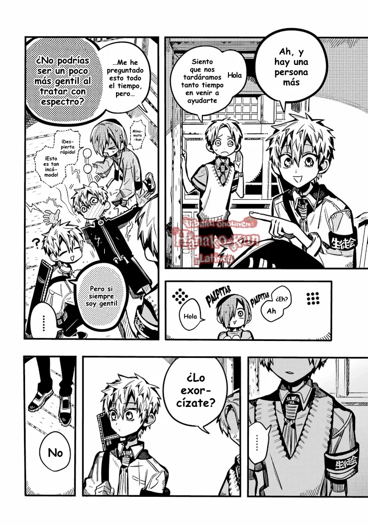 Página 40 — Jibaku Shounen Hanako-kun Capítulo 116