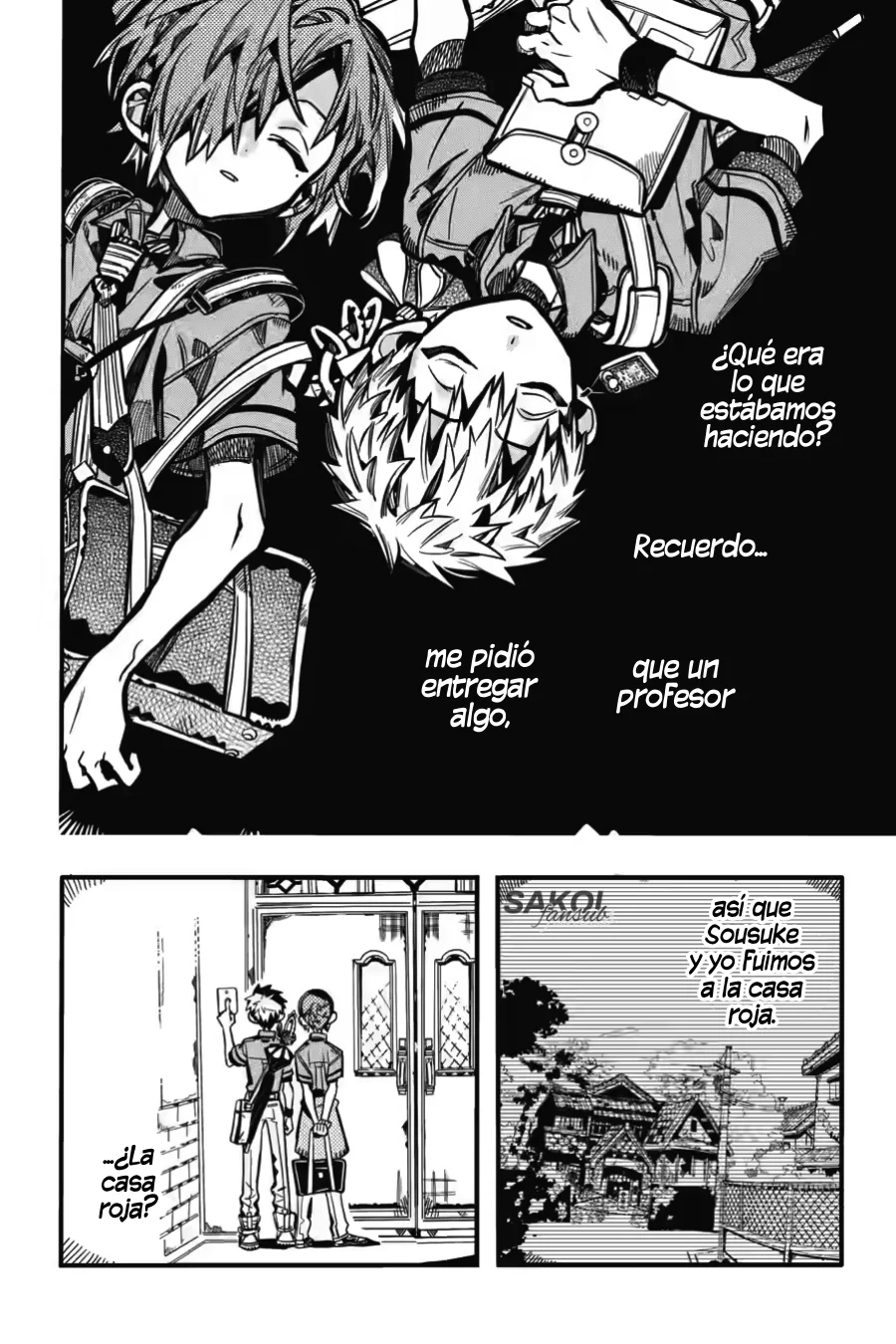 Página 4 — Jibaku Shounen Hanako-kun Capítulo 118