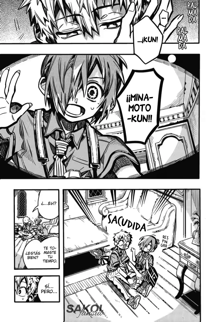 Página 7 — Jibaku Shounen Hanako-kun Capítulo 118