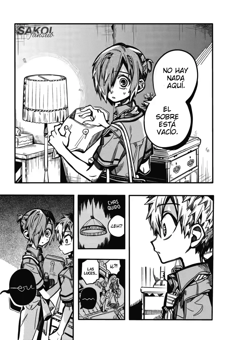 Página 11 — Jibaku Shounen Hanako-kun Capítulo 118