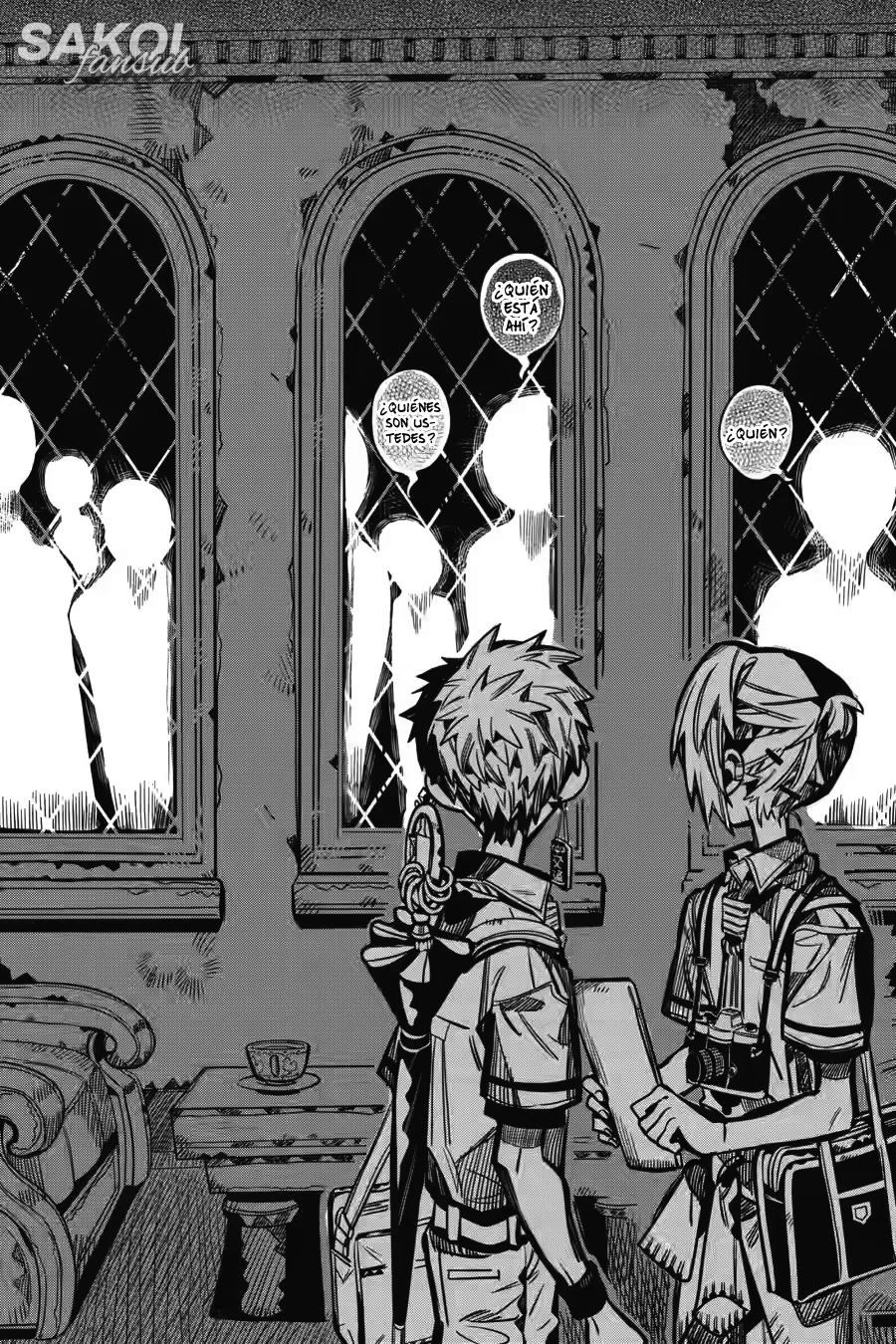 Página 12 — Jibaku Shounen Hanako-kun Capítulo 118