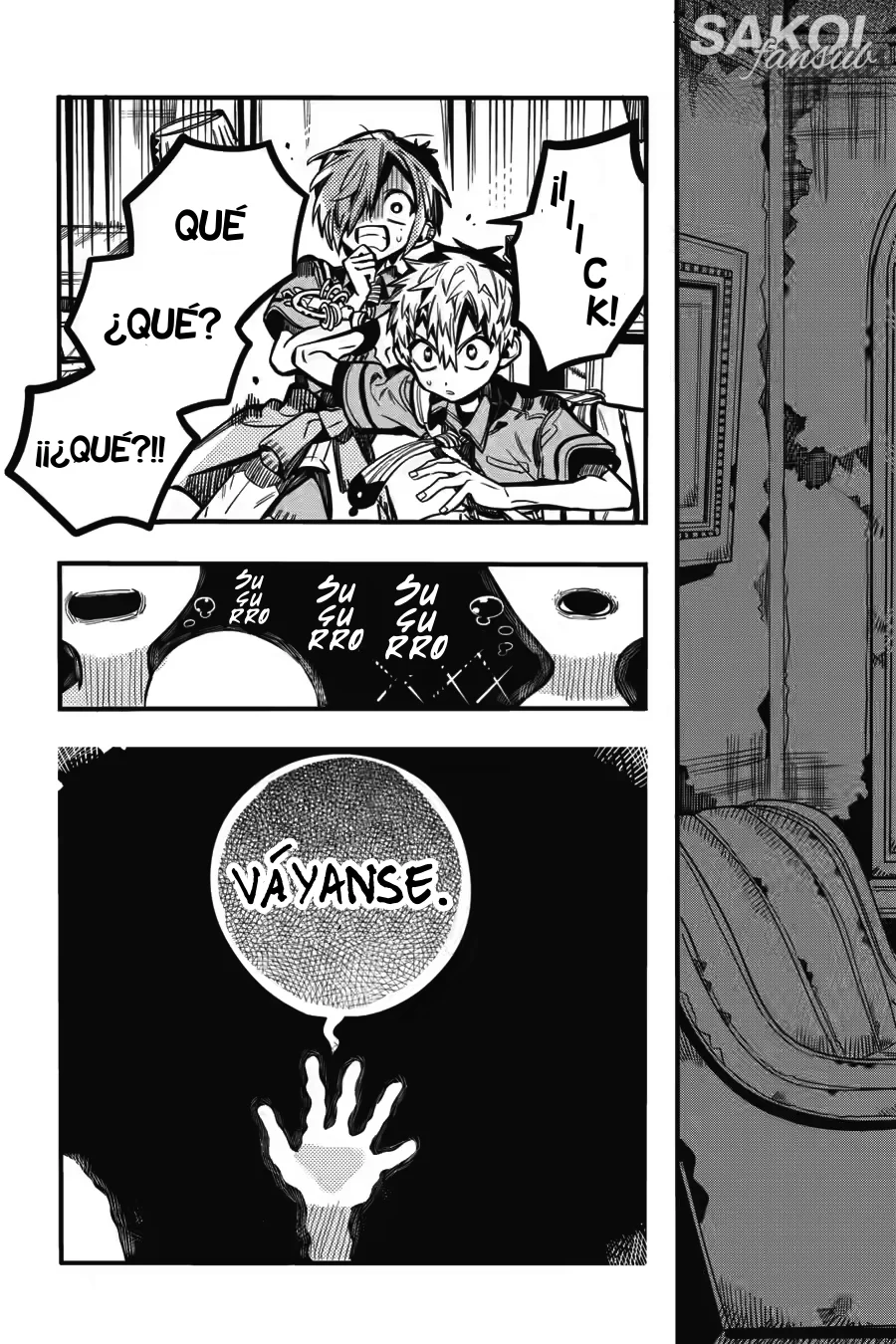 Página 13 — Jibaku Shounen Hanako-kun Capítulo 118