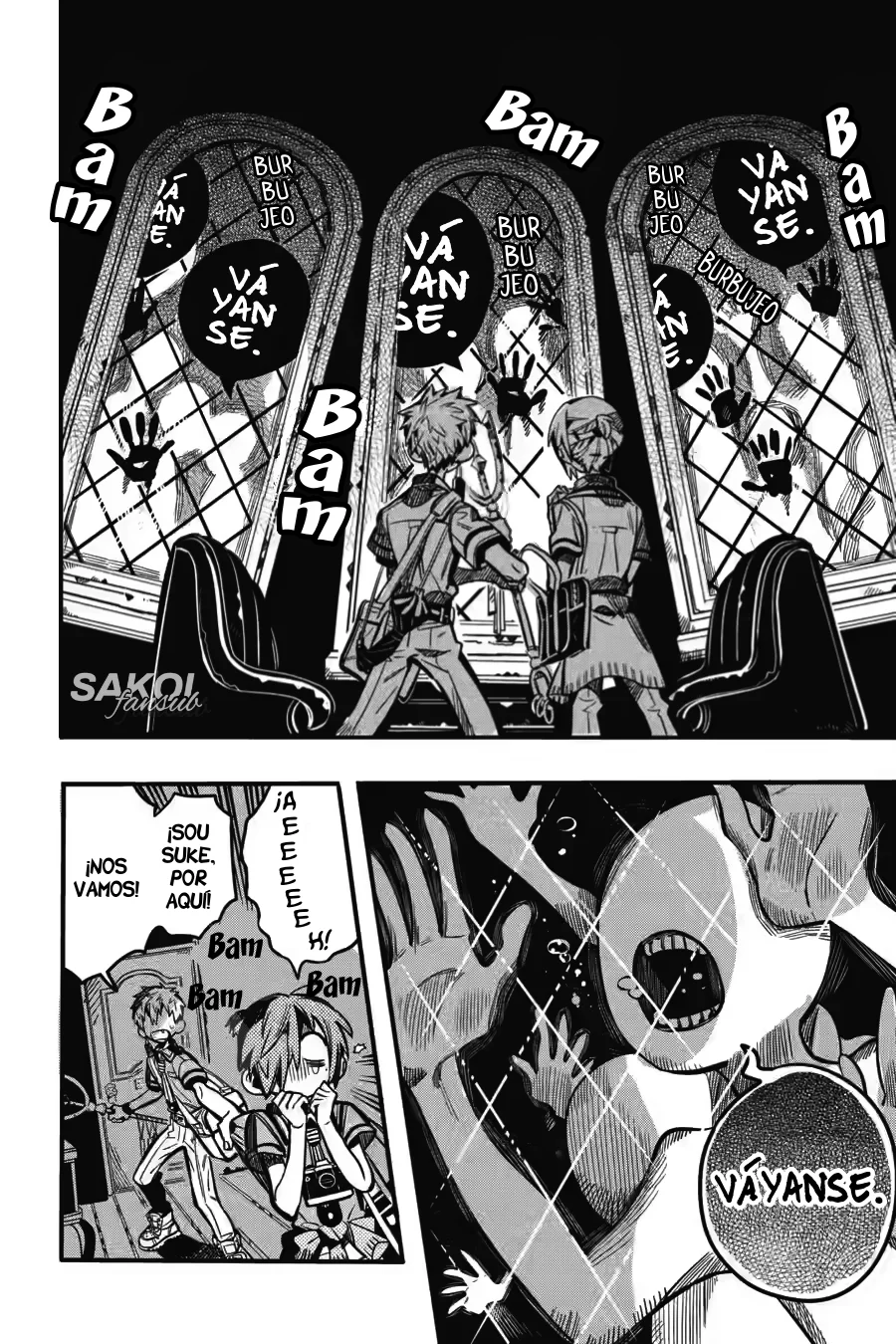 Página 14 — Jibaku Shounen Hanako-kun Capítulo 118