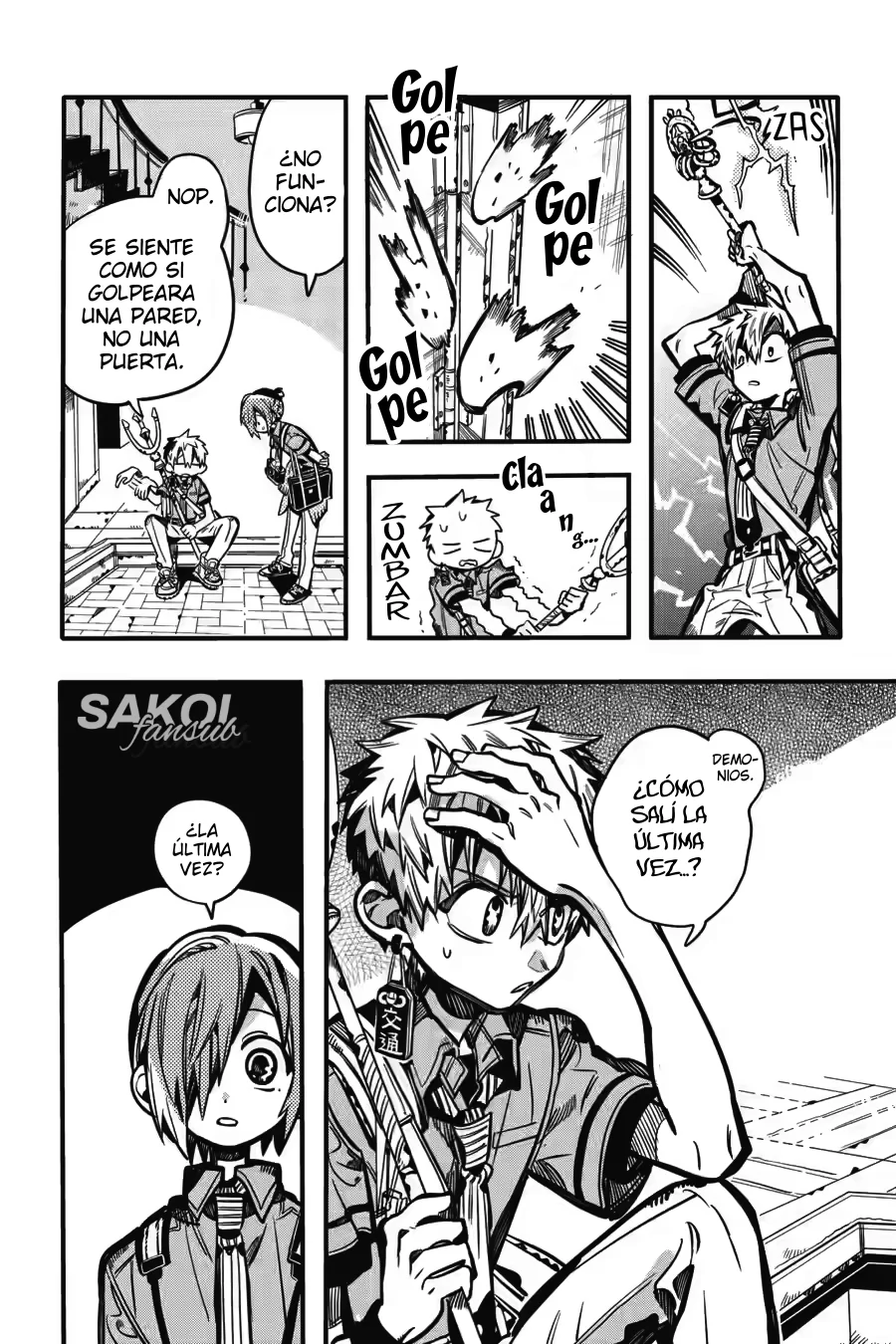 Página 16 — Jibaku Shounen Hanako-kun Capítulo 118