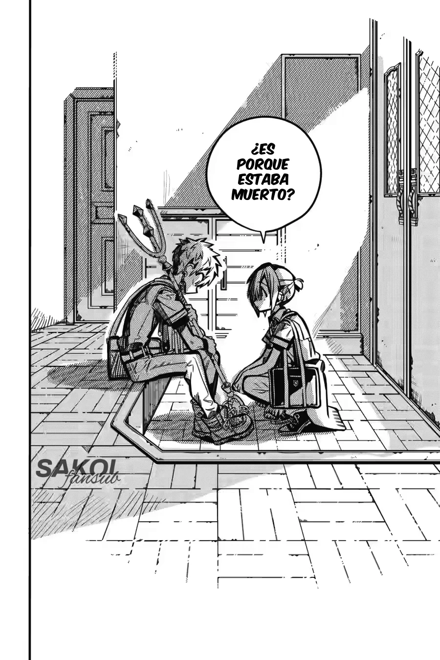 Página 18 — Jibaku Shounen Hanako-kun Capítulo 118