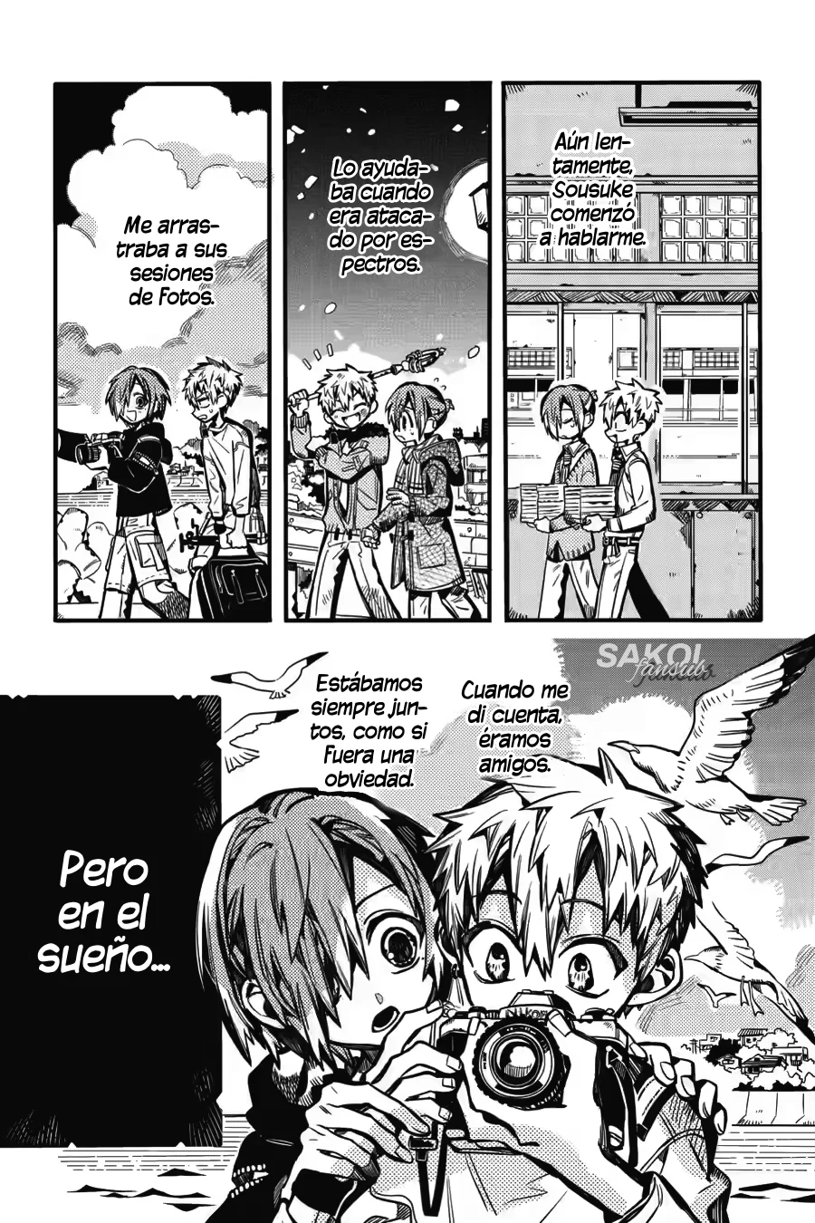 Página 21 — Jibaku Shounen Hanako-kun Capítulo 118