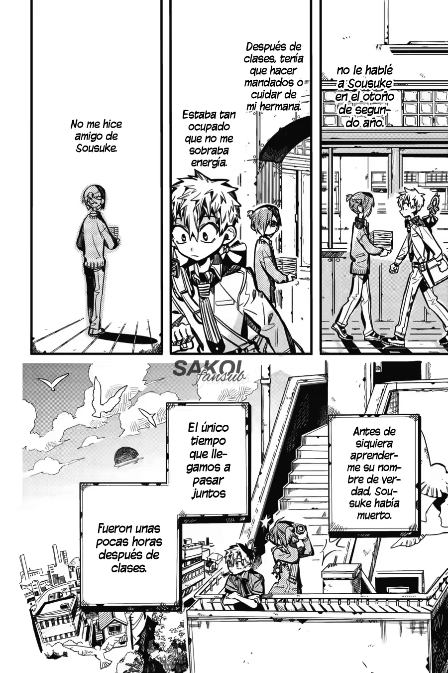 Página 22 — Jibaku Shounen Hanako-kun Capítulo 118