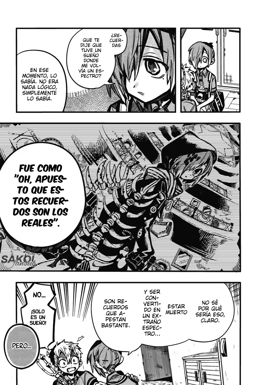 Página 23 — Jibaku Shounen Hanako-kun Capítulo 118