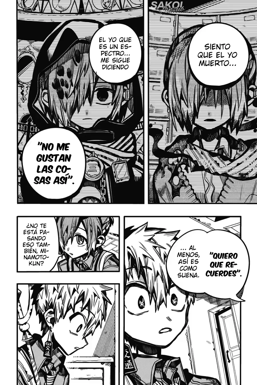 Página 24 — Jibaku Shounen Hanako-kun Capítulo 118