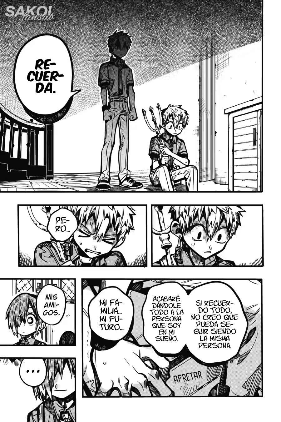 Página 25 — Jibaku Shounen Hanako-kun Capítulo 118