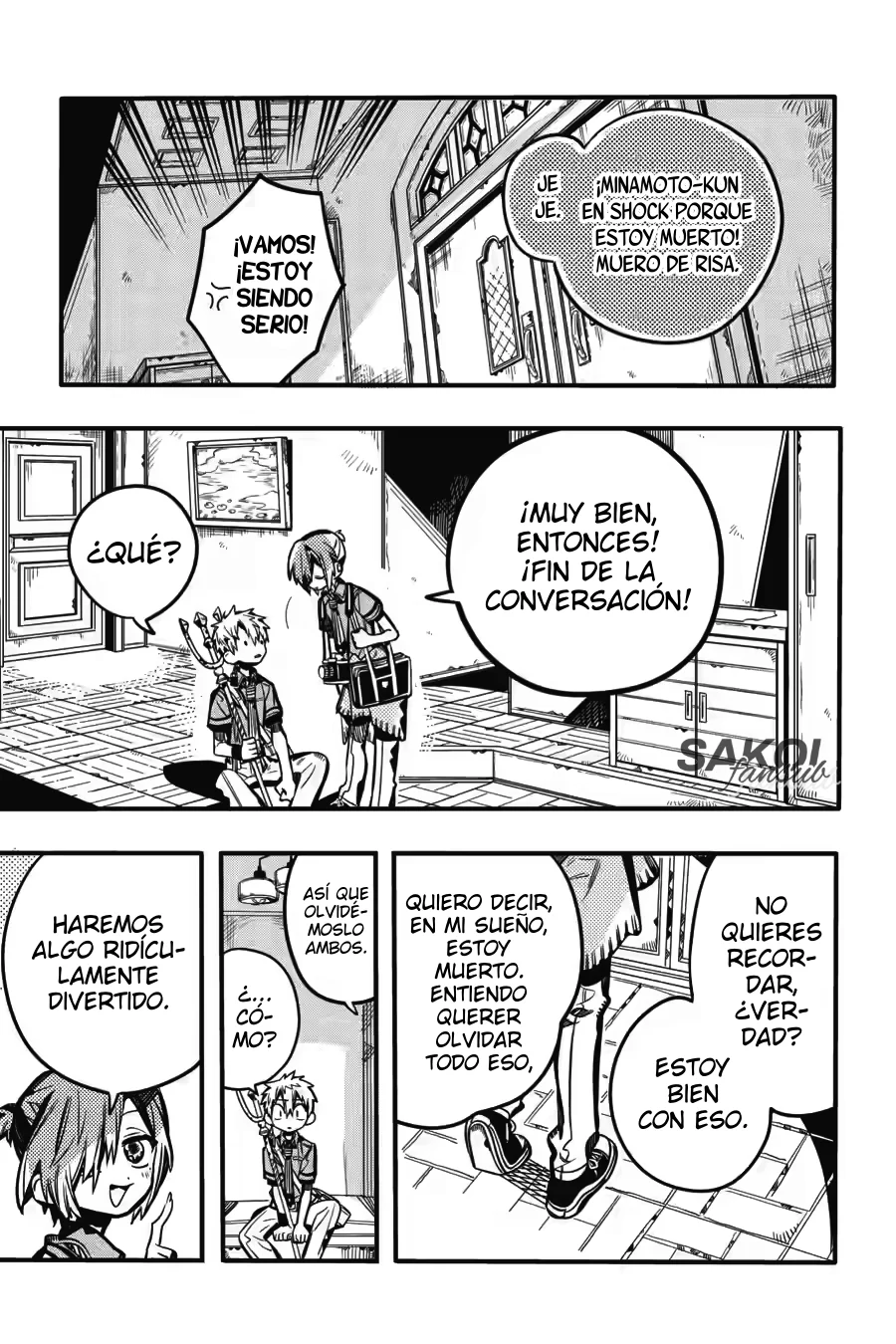 Página 27 — Jibaku Shounen Hanako-kun Capítulo 118