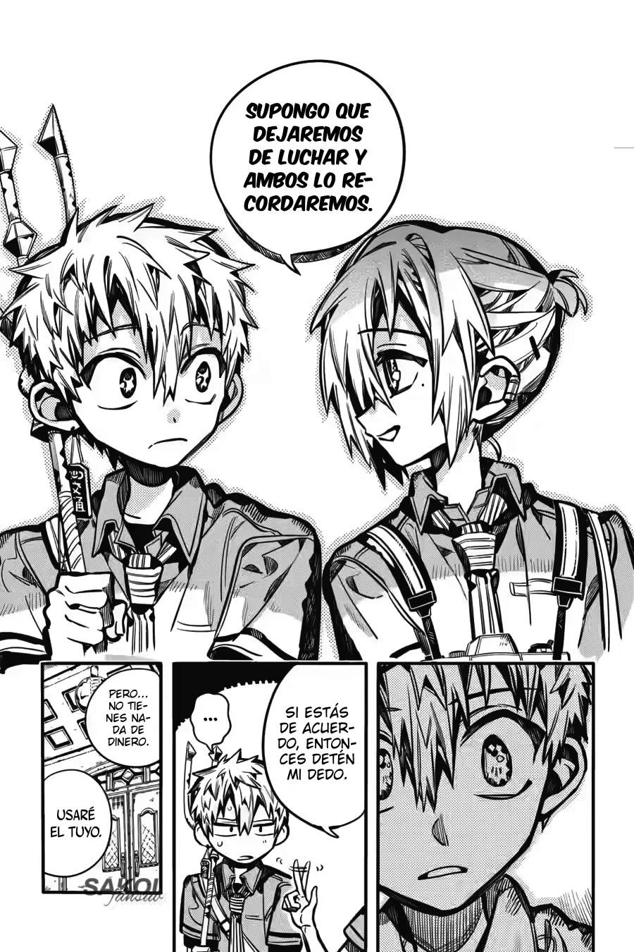 Página 29 — Jibaku Shounen Hanako-kun Capítulo 118