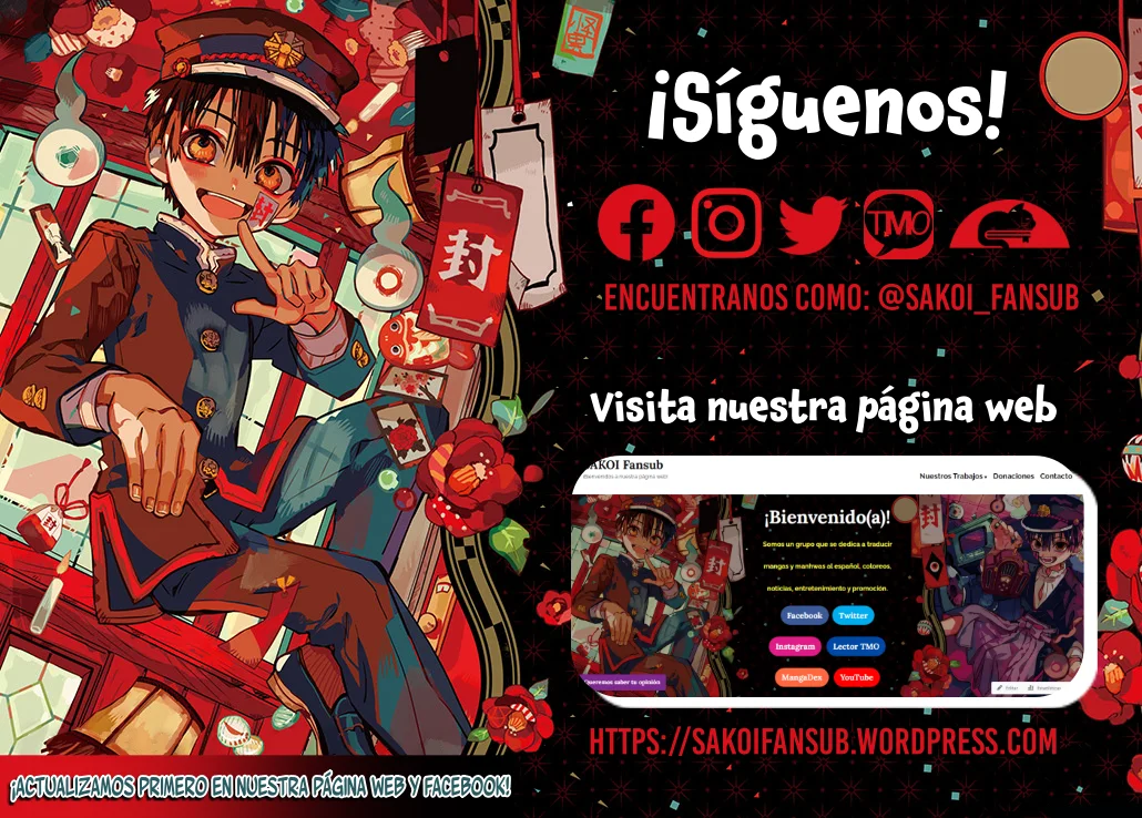 Página 43 — Jibaku Shounen Hanako-kun Capítulo 118