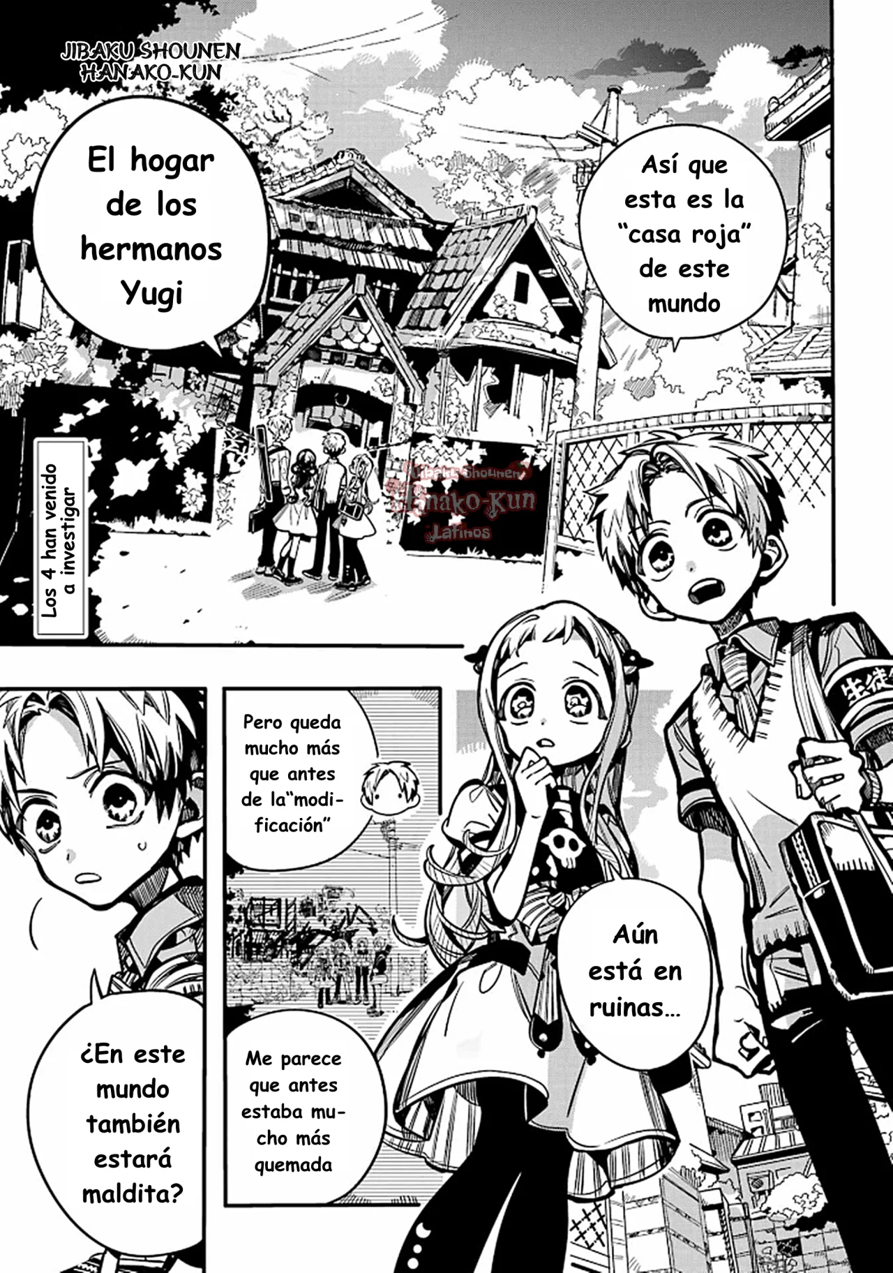 Página 4 — Jibaku Shounen Hanako-kun Capítulo 119