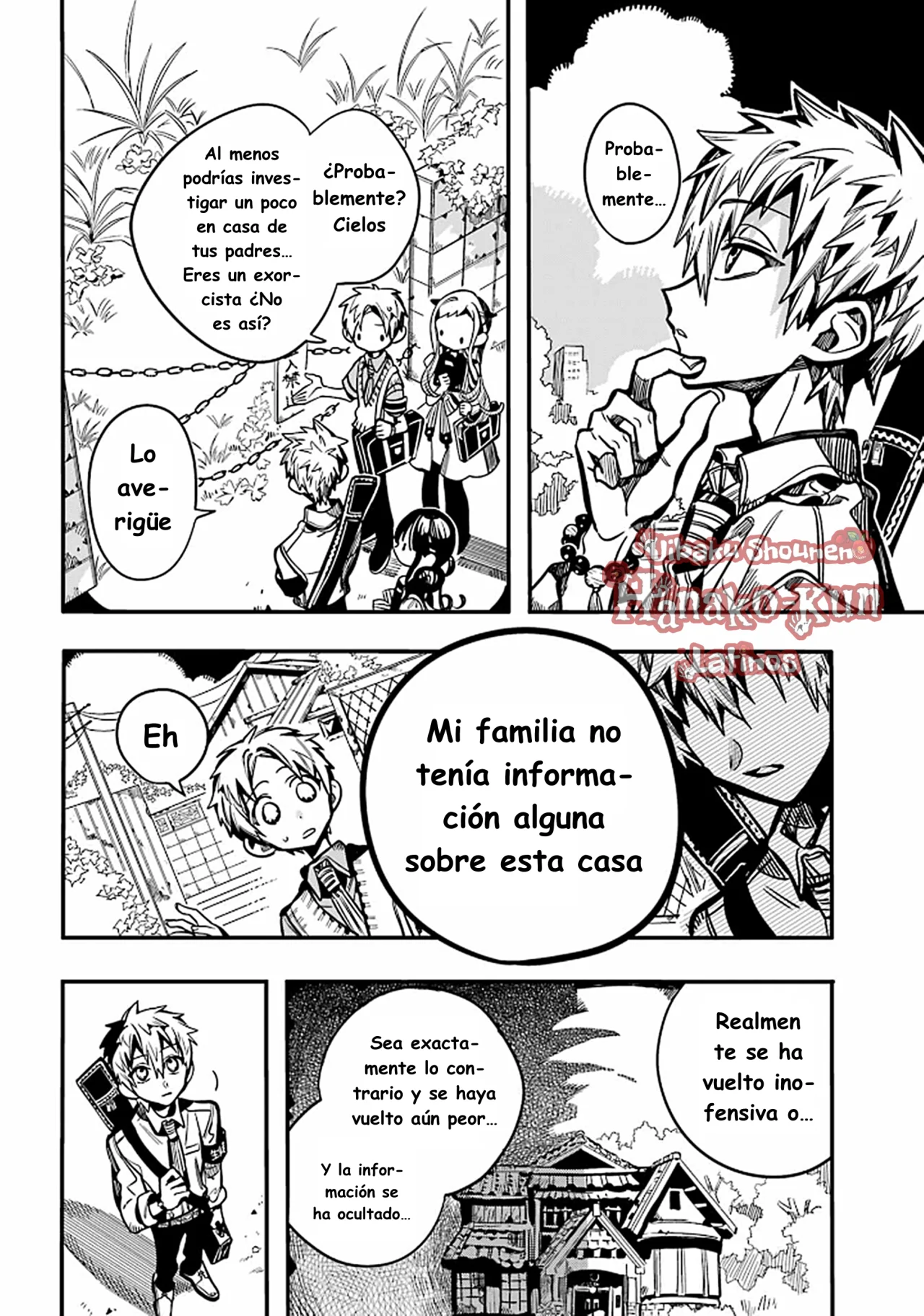 Página 5 — Jibaku Shounen Hanako-kun Capítulo 119