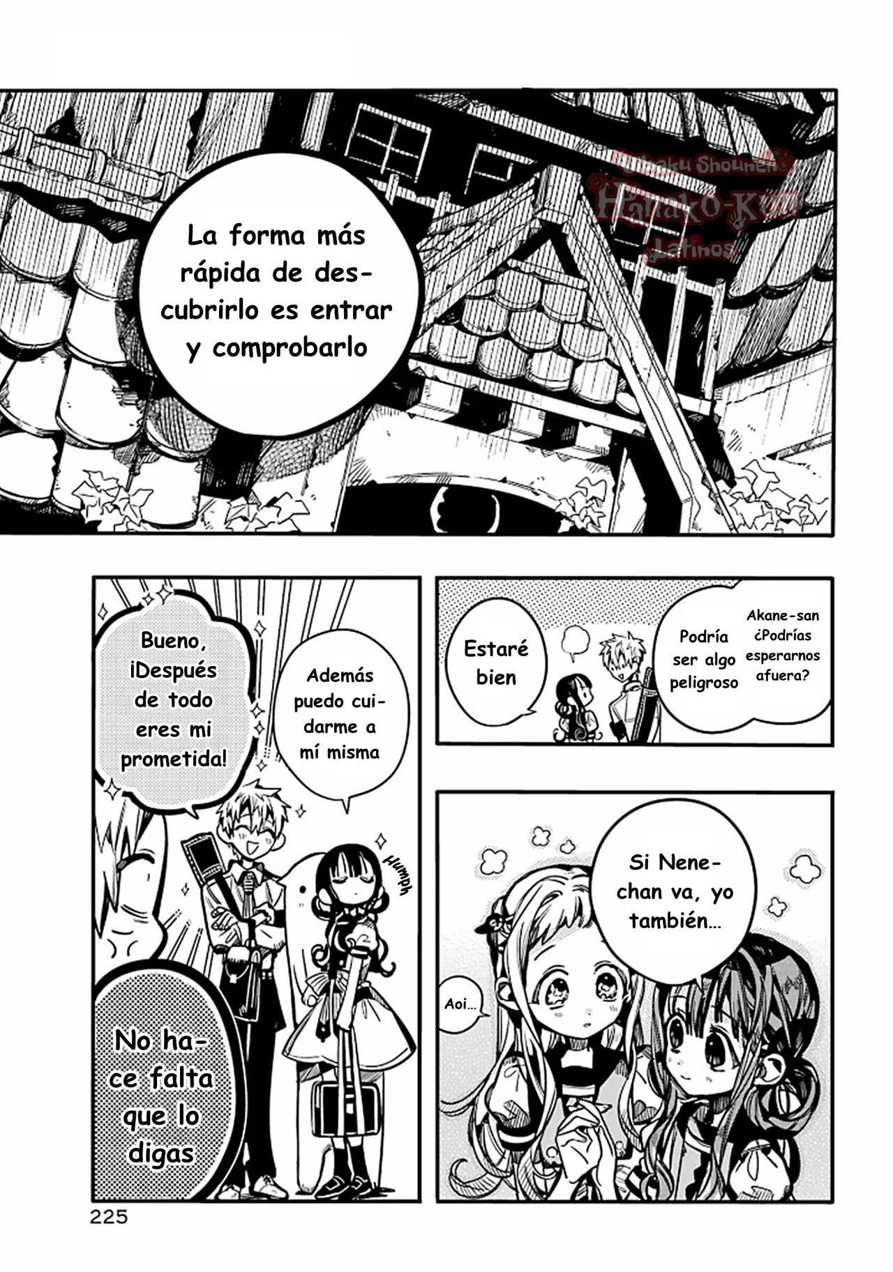 Página 6 — Jibaku Shounen Hanako-kun Capítulo 119