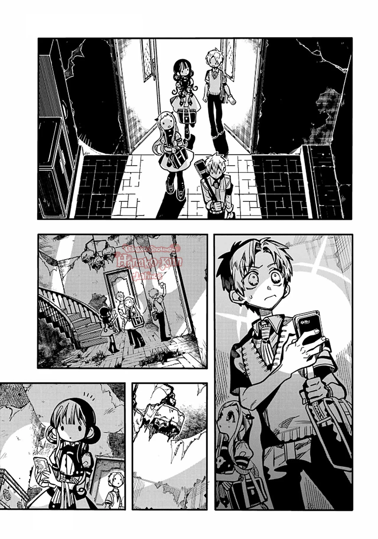 Página 8 — Jibaku Shounen Hanako-kun Capítulo 119