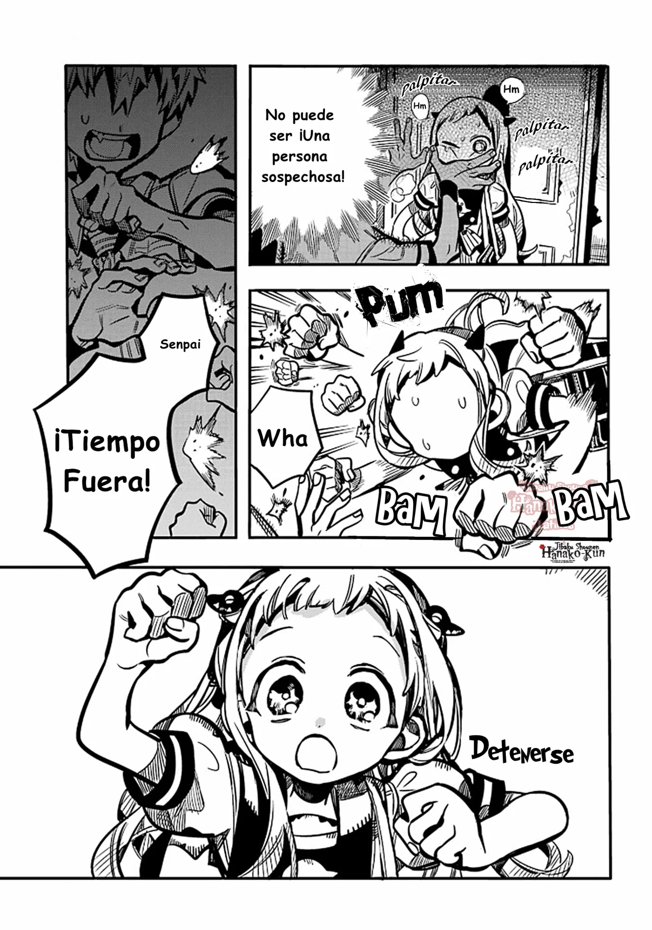 Página 14 — Jibaku Shounen Hanako-kun Capítulo 119