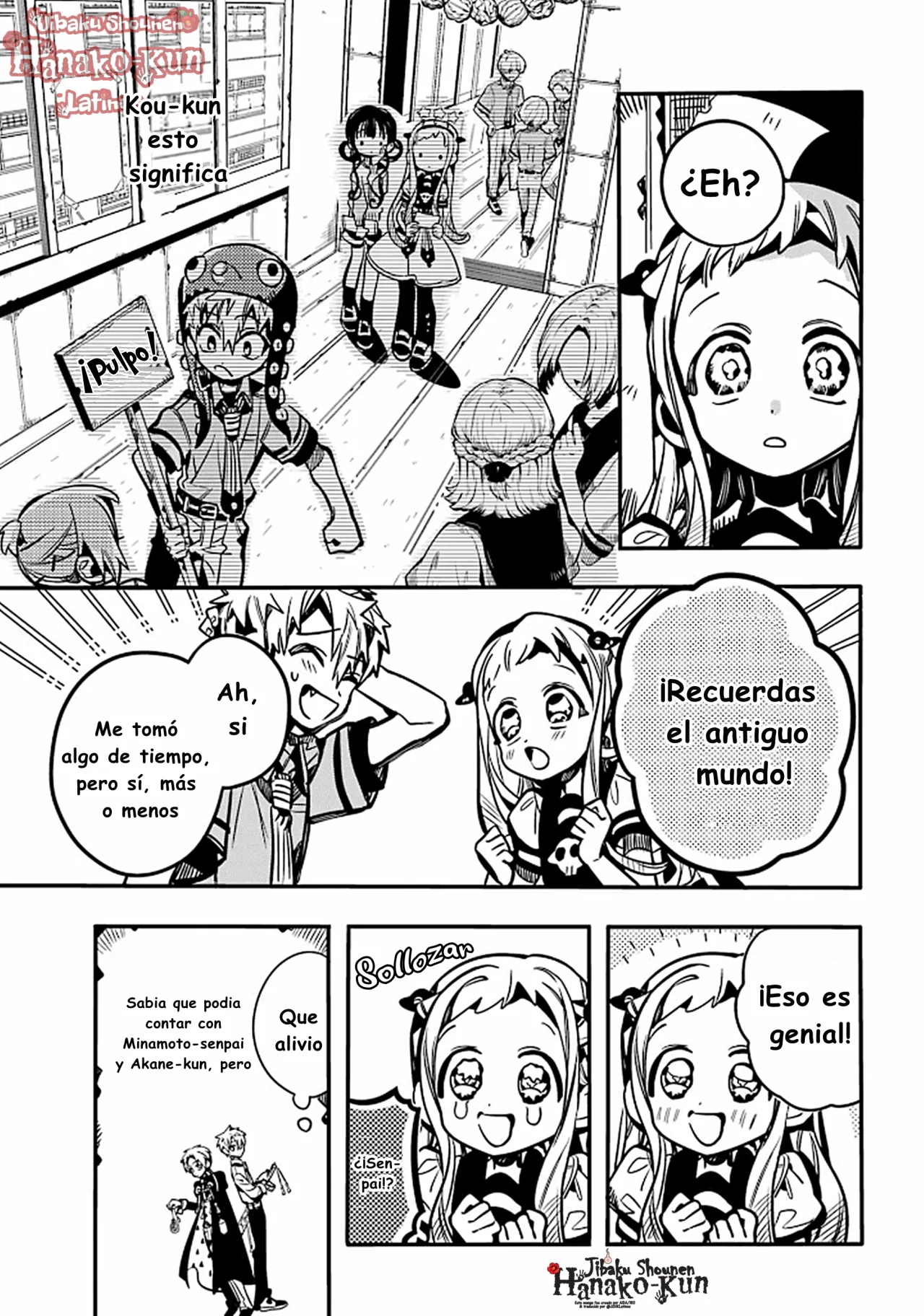 Página 16 — Jibaku Shounen Hanako-kun Capítulo 119