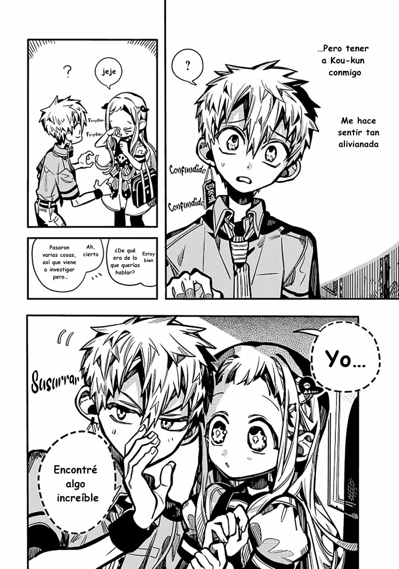 Página 17 — Jibaku Shounen Hanako-kun Capítulo 119