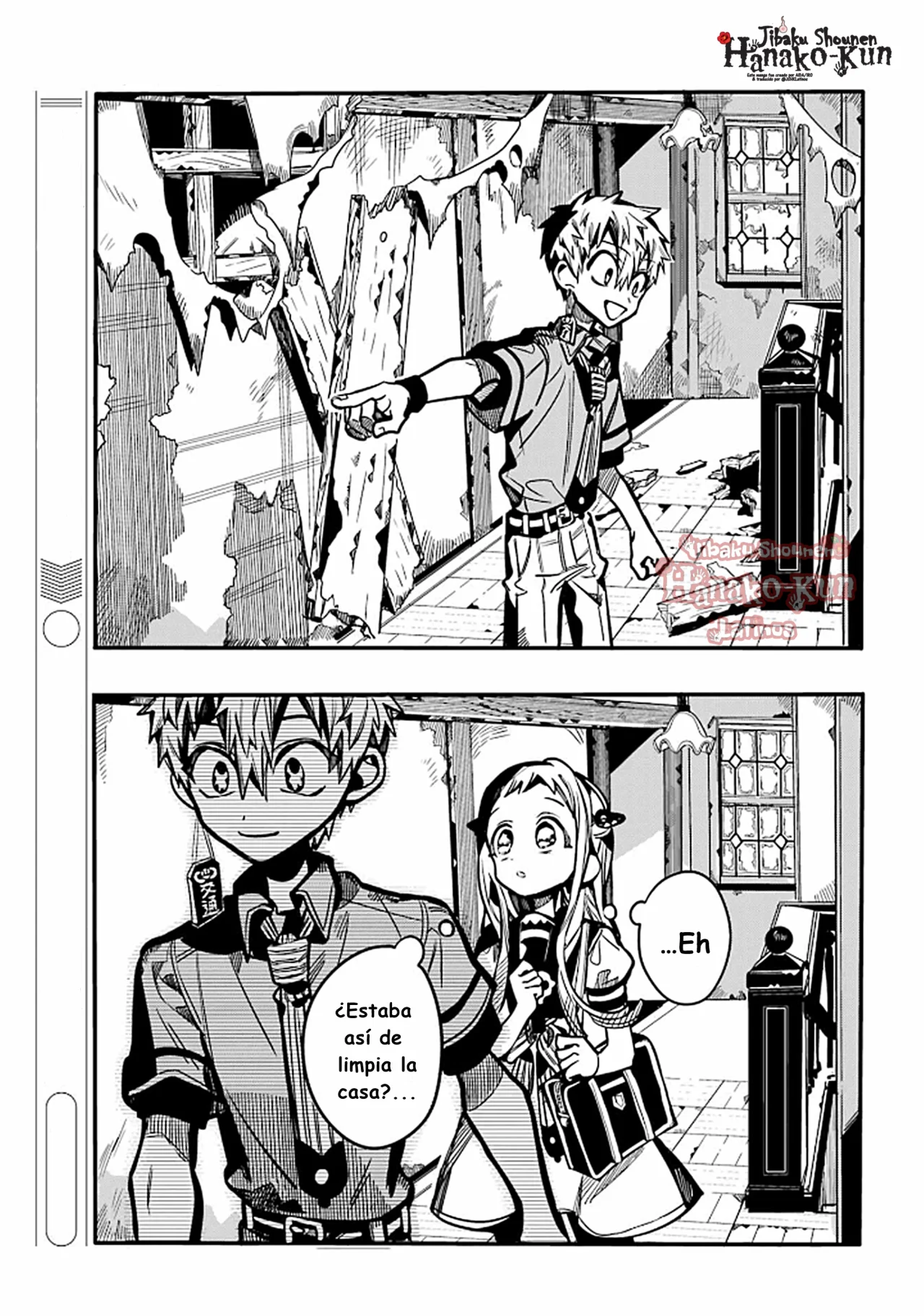 Página 20 — Jibaku Shounen Hanako-kun Capítulo 119