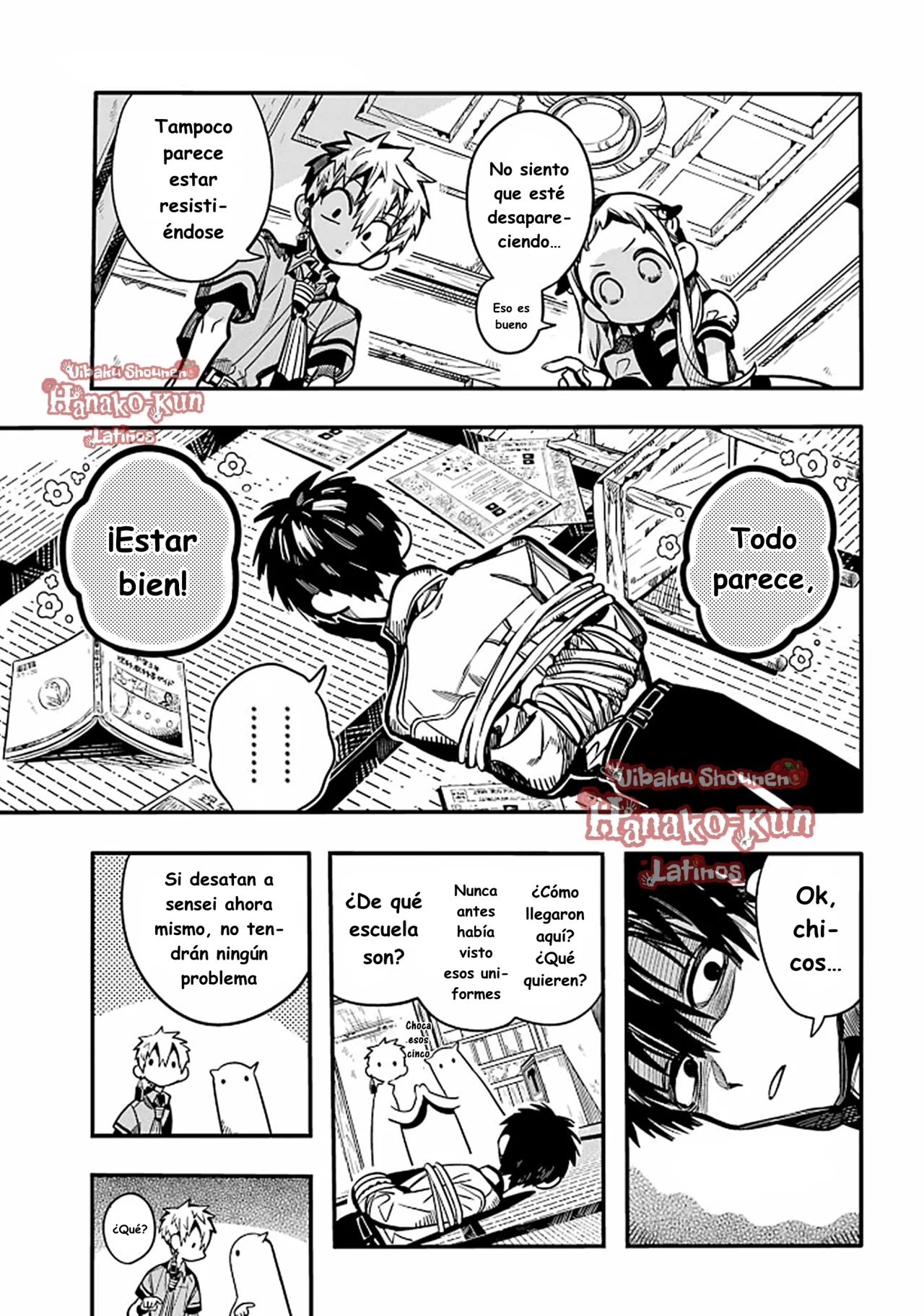 Página 31 — Jibaku Shounen Hanako-kun Capítulo 119