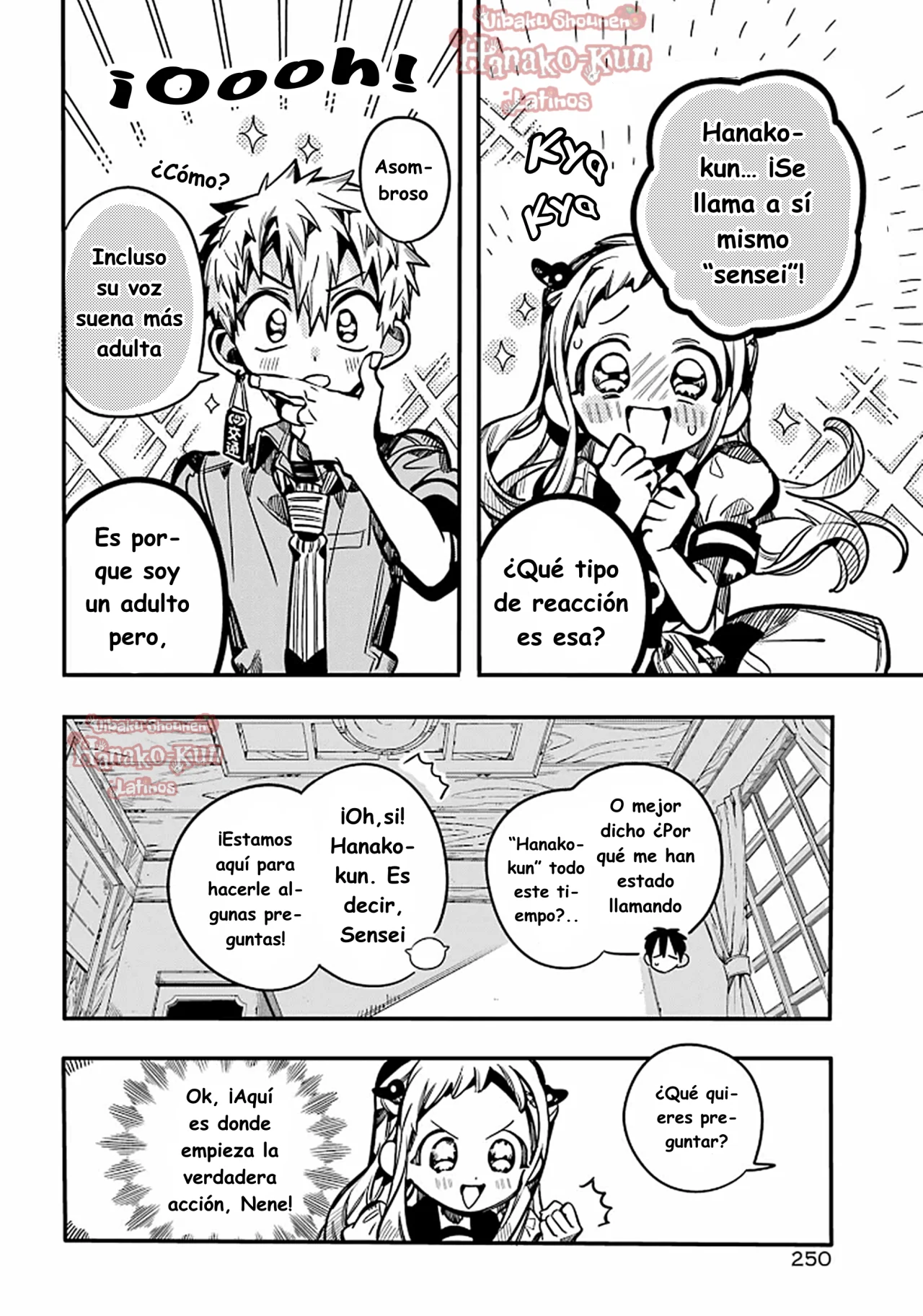 Página 32 — Jibaku Shounen Hanako-kun Capítulo 119