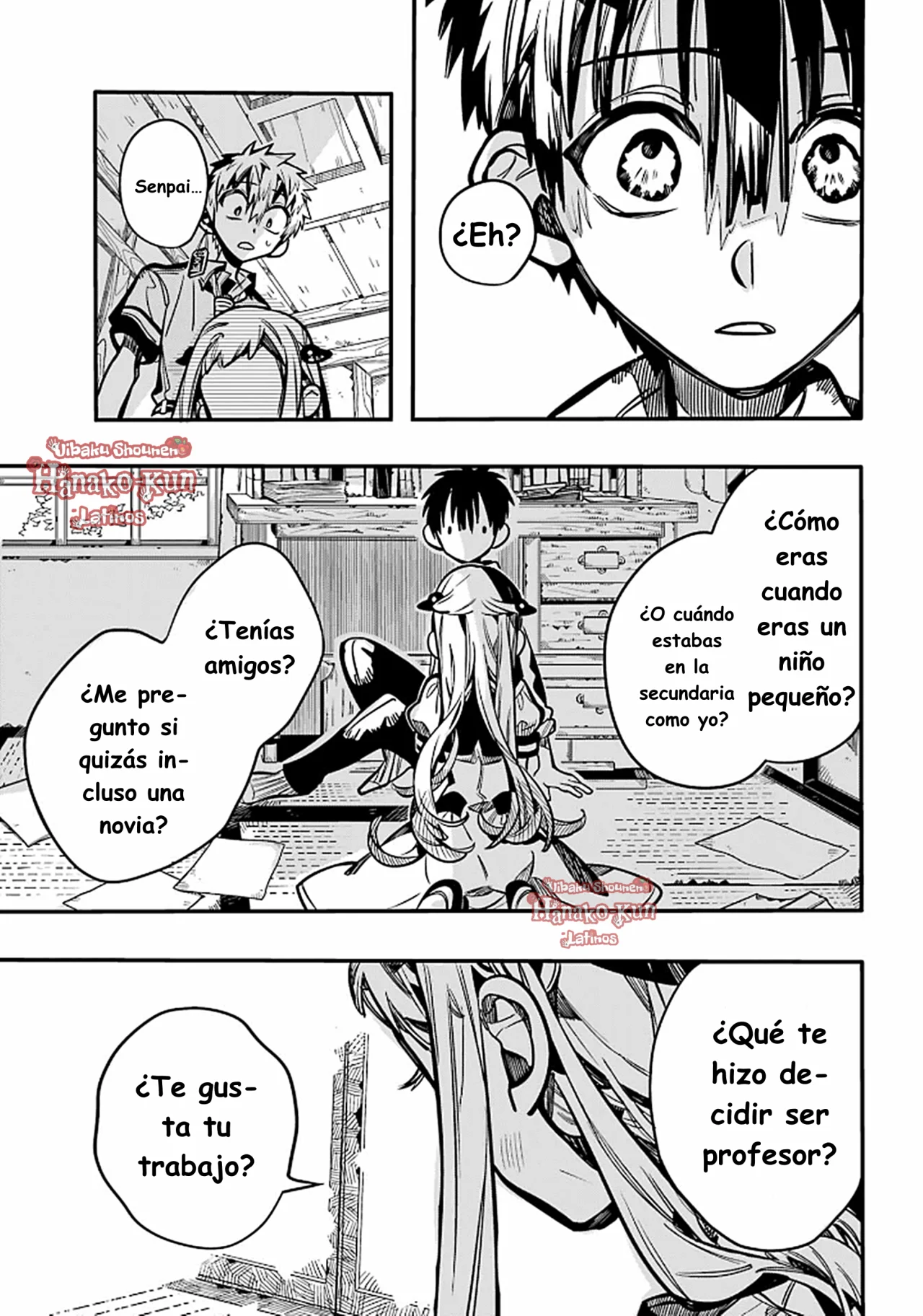 Página 35 — Jibaku Shounen Hanako-kun Capítulo 119