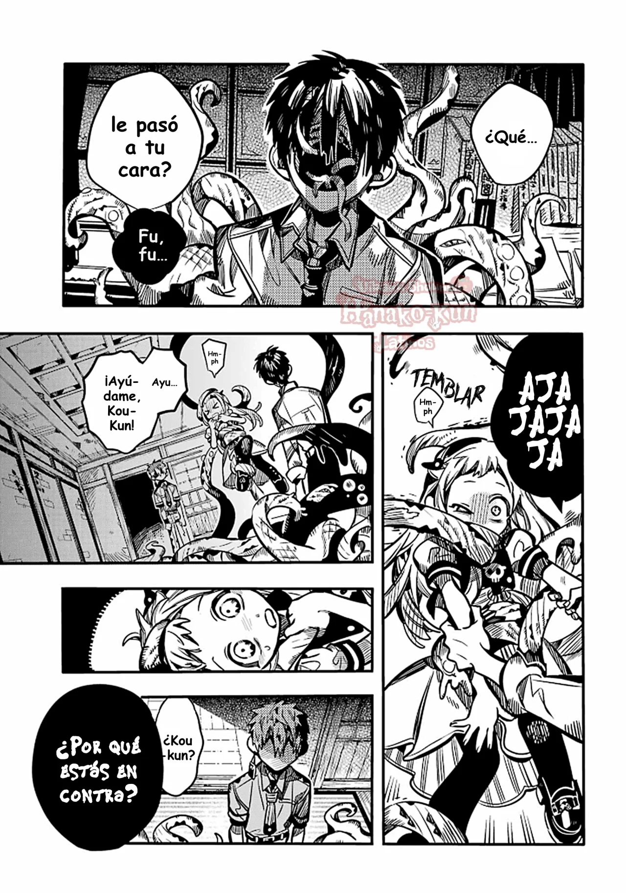 Página 8 — Jibaku Shounen Hanako-kun Capítulo 120